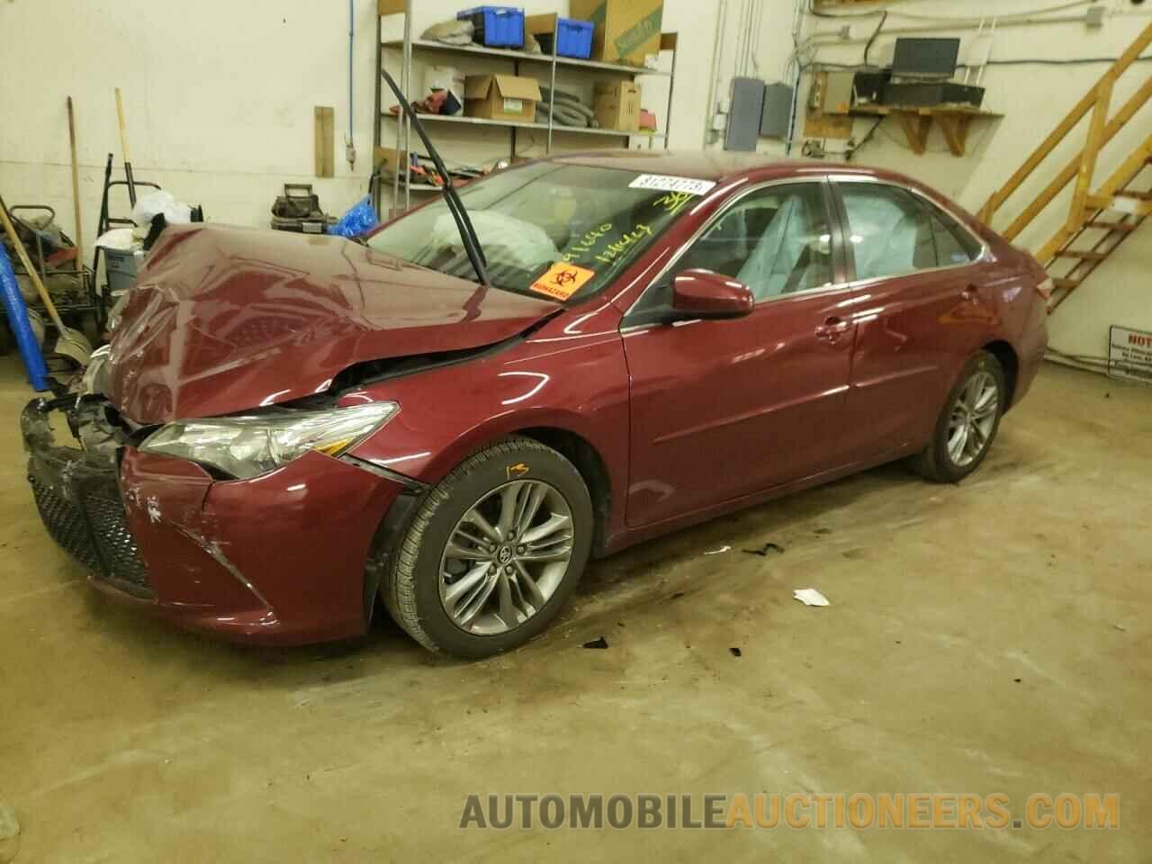 4T1BF1FK0GU568706 TOYOTA CAMRY 2016