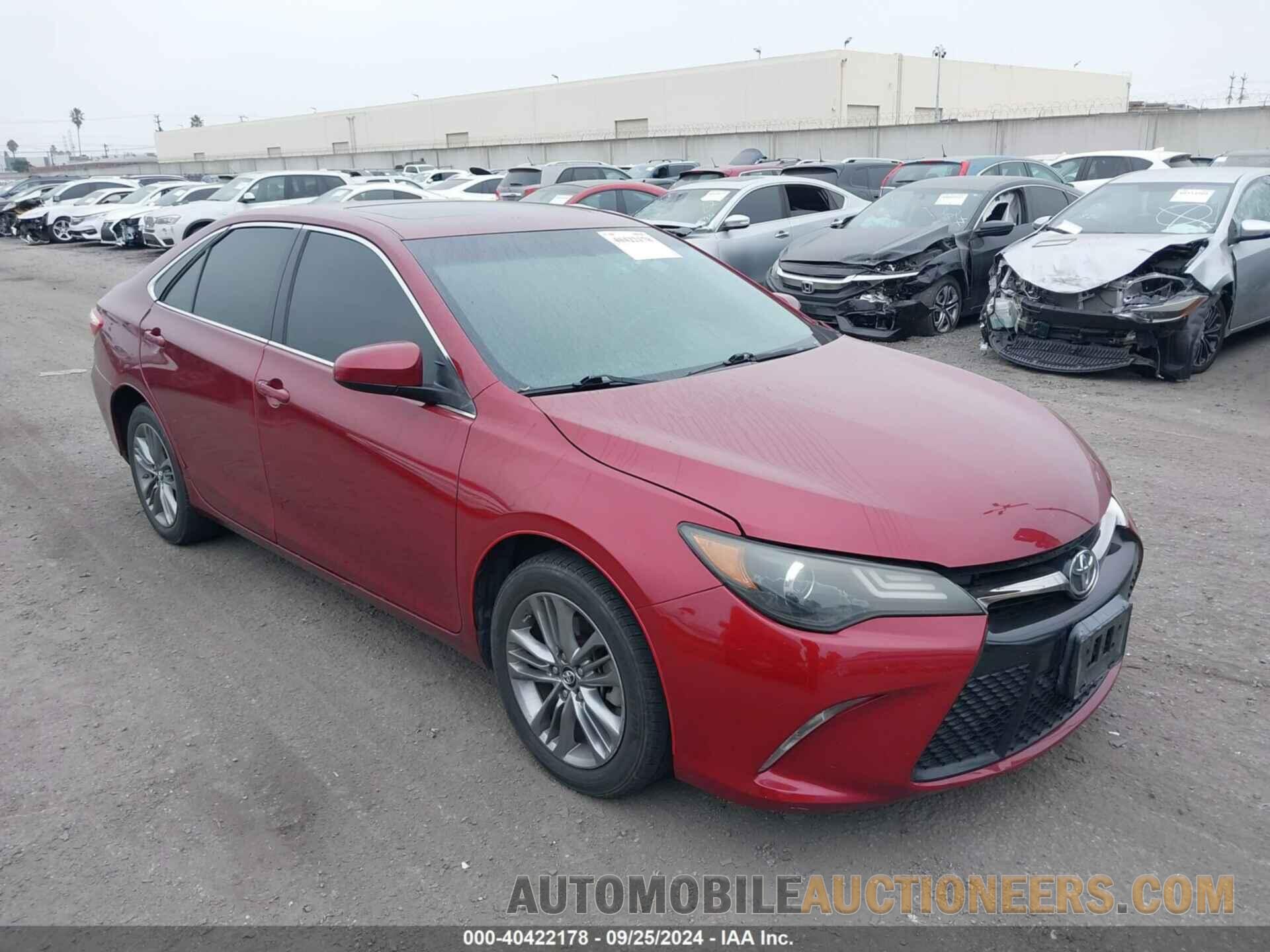 4T1BF1FK0GU576305 TOYOTA CAMRY 2016