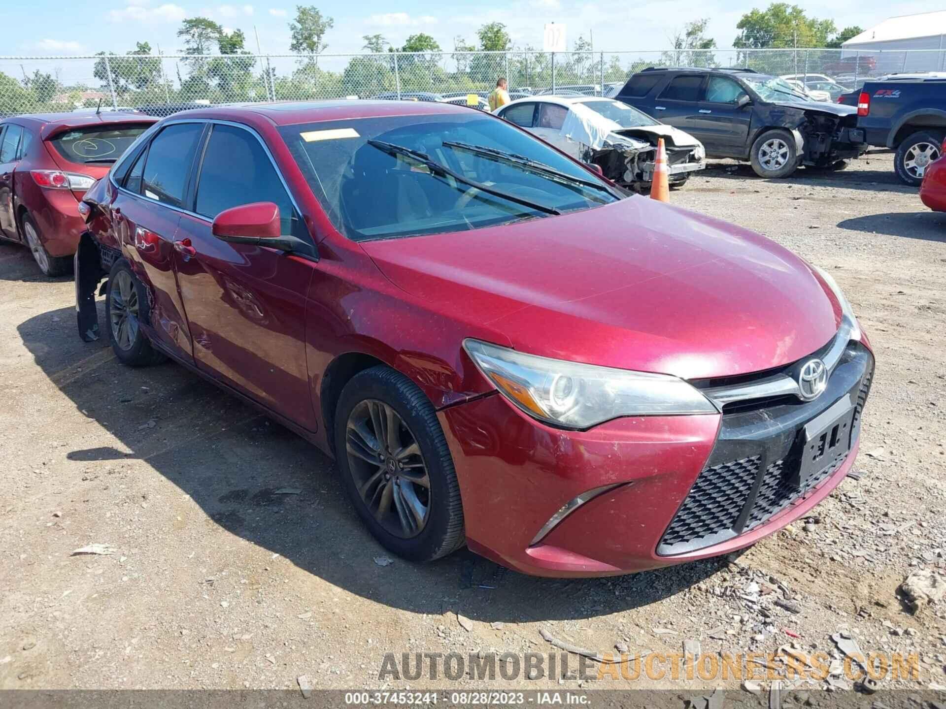 4T1BF1FK0GU578426 TOYOTA CAMRY 2016