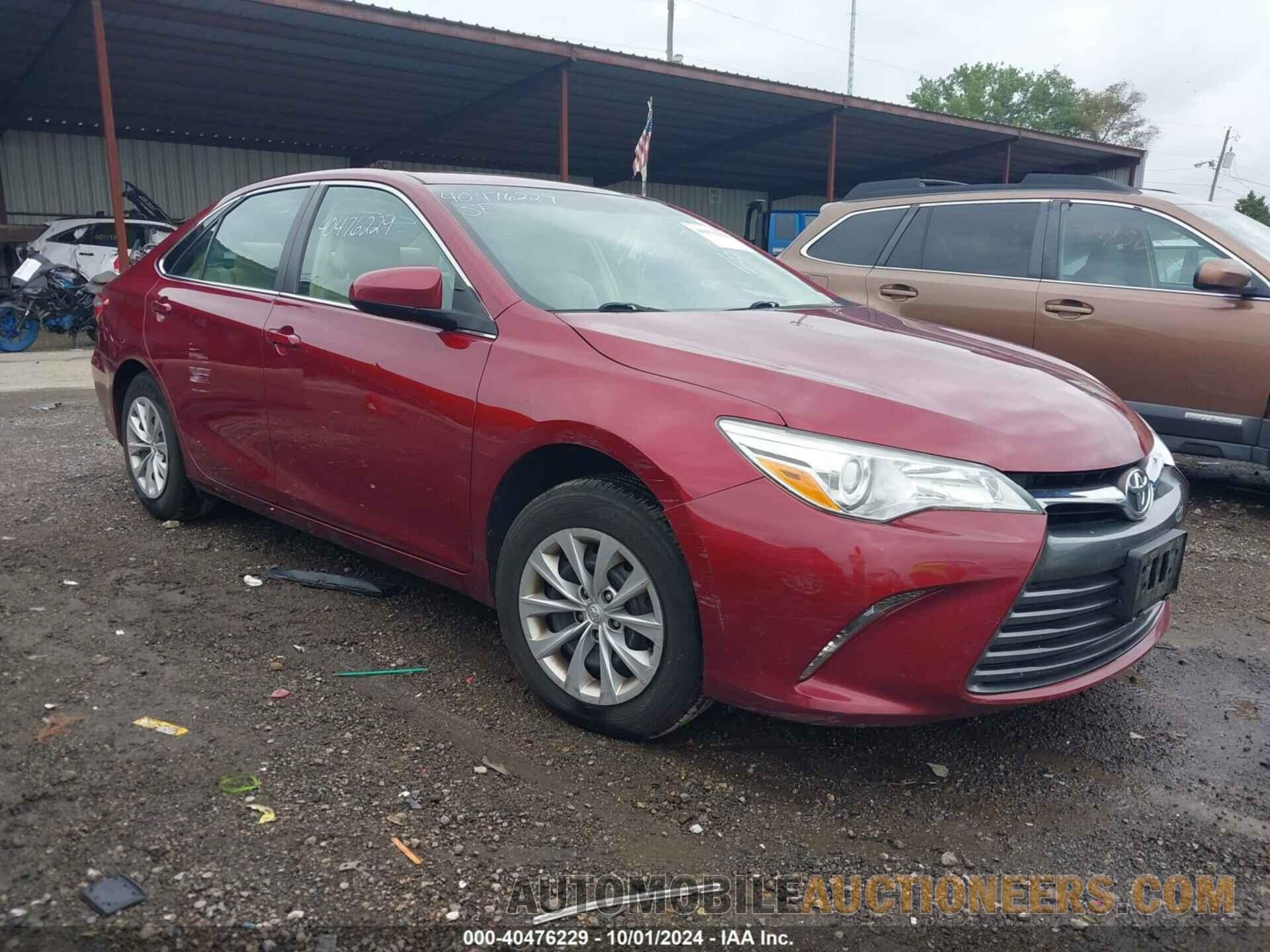 4T1BF1FK0GU585909 TOYOTA CAMRY 2016