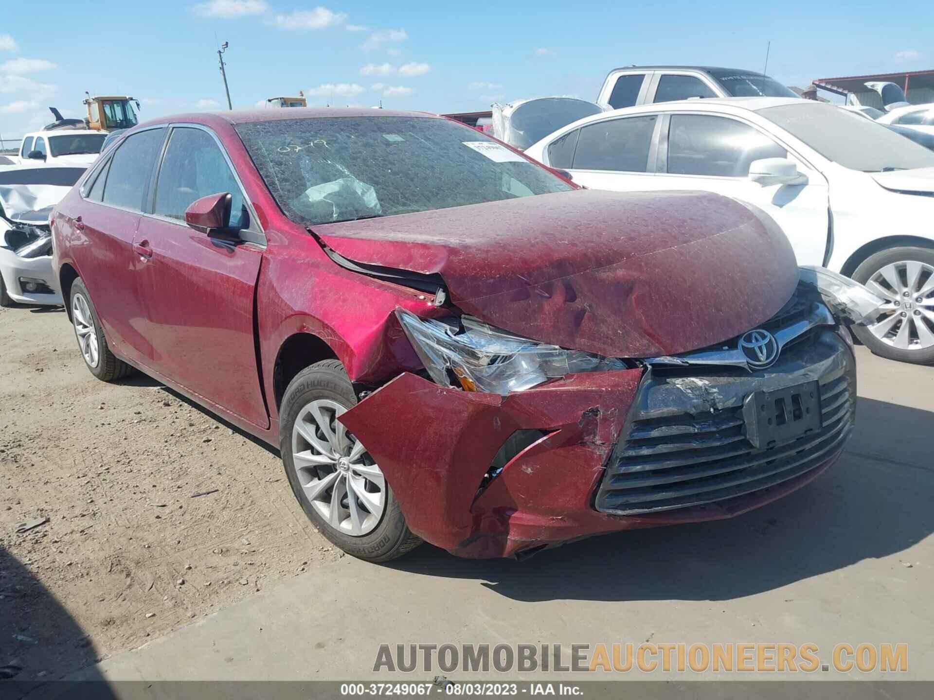 4T1BF1FK0GU603776 TOYOTA CAMRY 2016