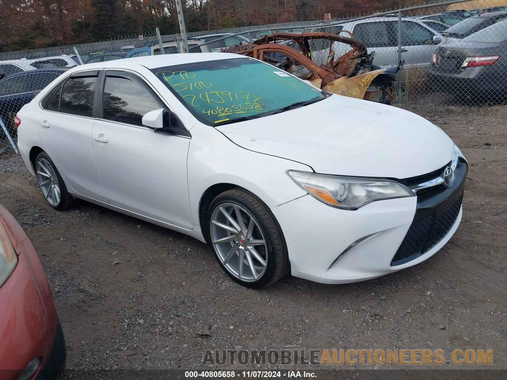 4T1BF1FK0GU612672 TOYOTA CAMRY 2016