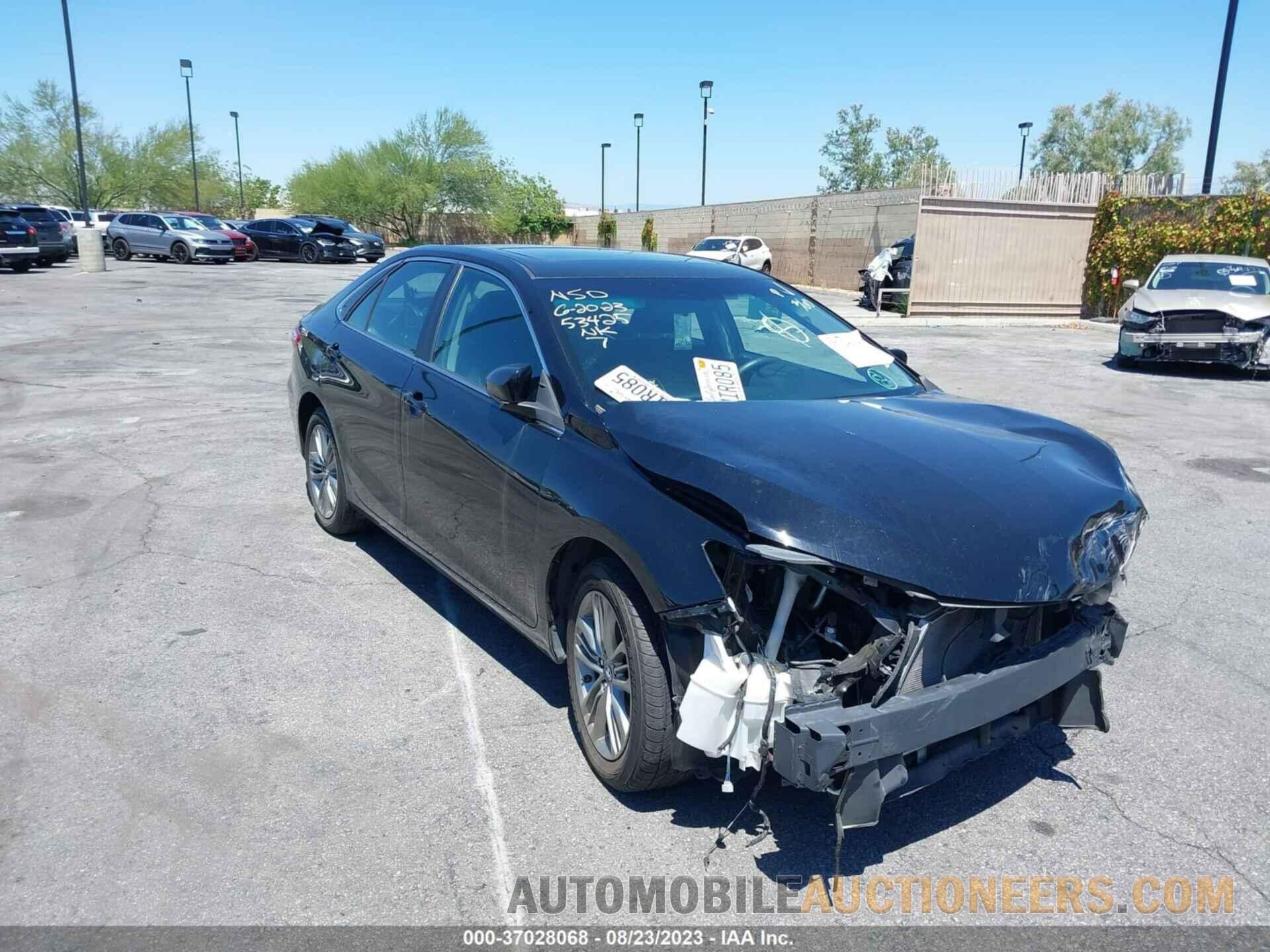 4T1BF1FK0HU288785 TOYOTA CAMRY 2017