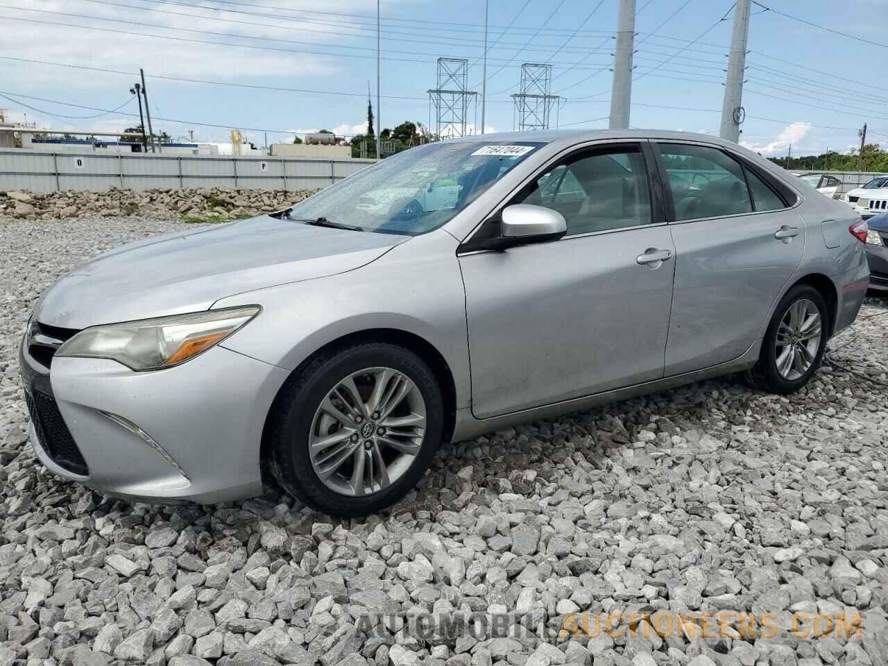 4T1BF1FK0HU346345 TOYOTA CAMRY 2017