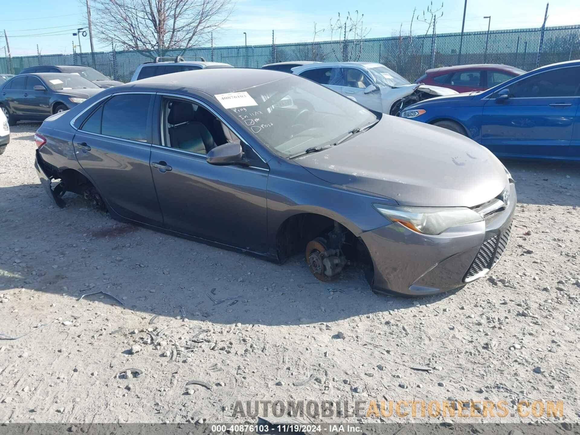 4T1BF1FK0HU380009 TOYOTA CAMRY 2017