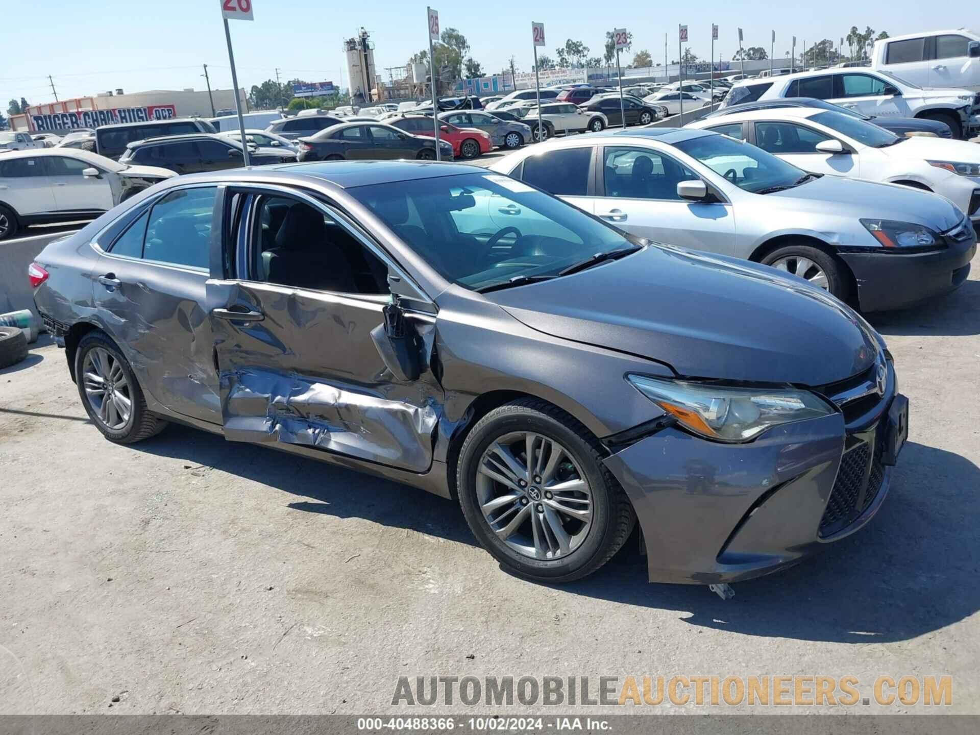 4T1BF1FK0HU382004 TOYOTA CAMRY 2017