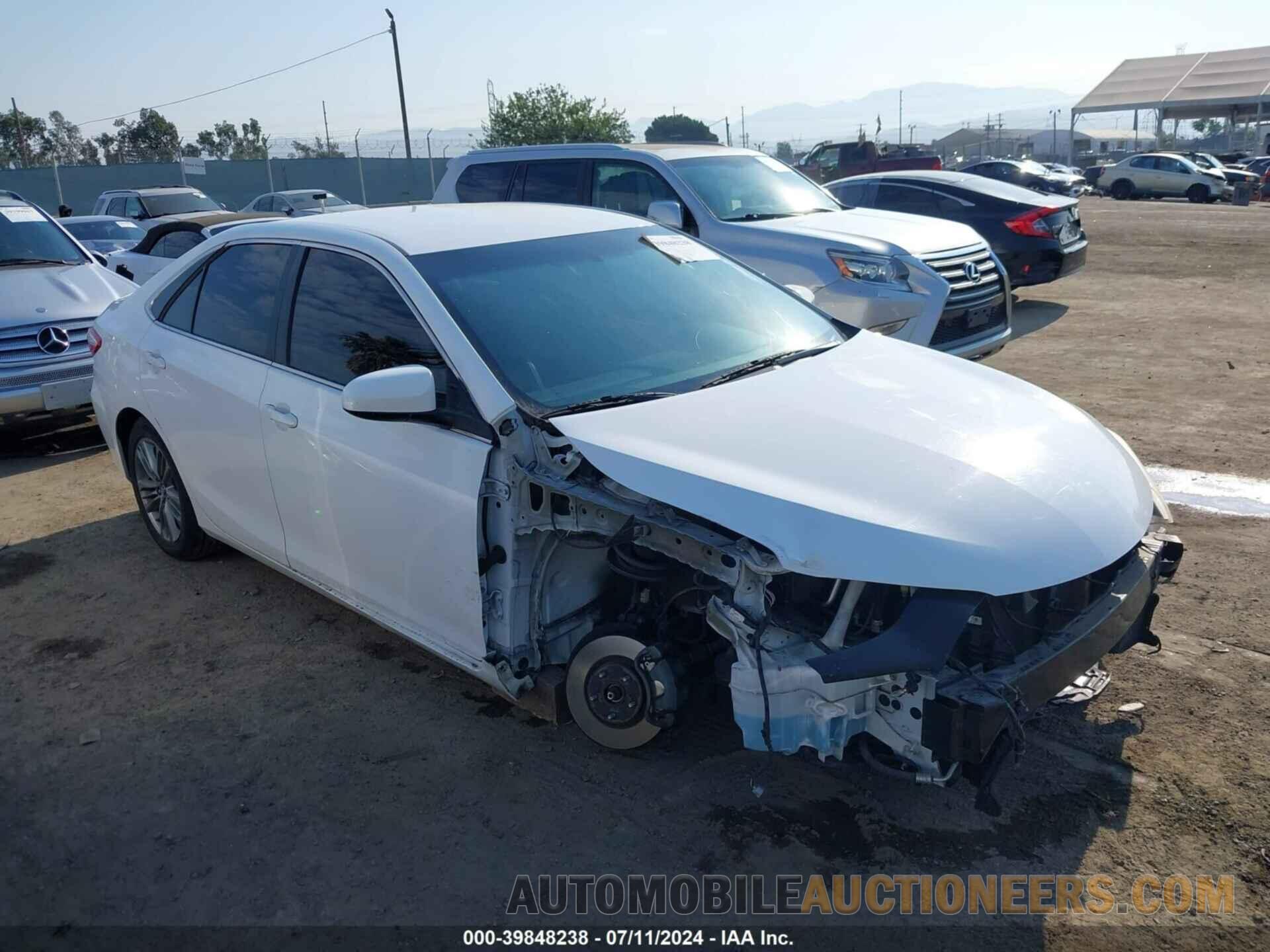 4T1BF1FK0HU393665 TOYOTA CAMRY 2017