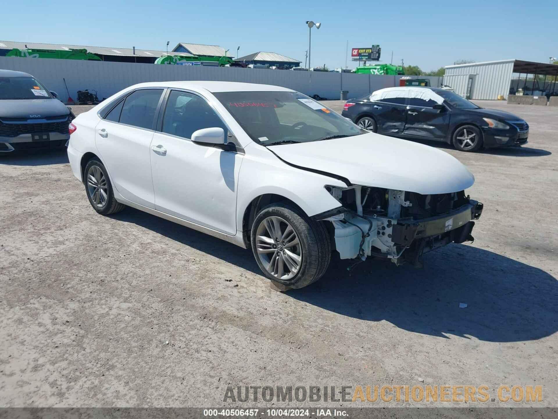 4T1BF1FK0HU615783 TOYOTA CAMRY 2017