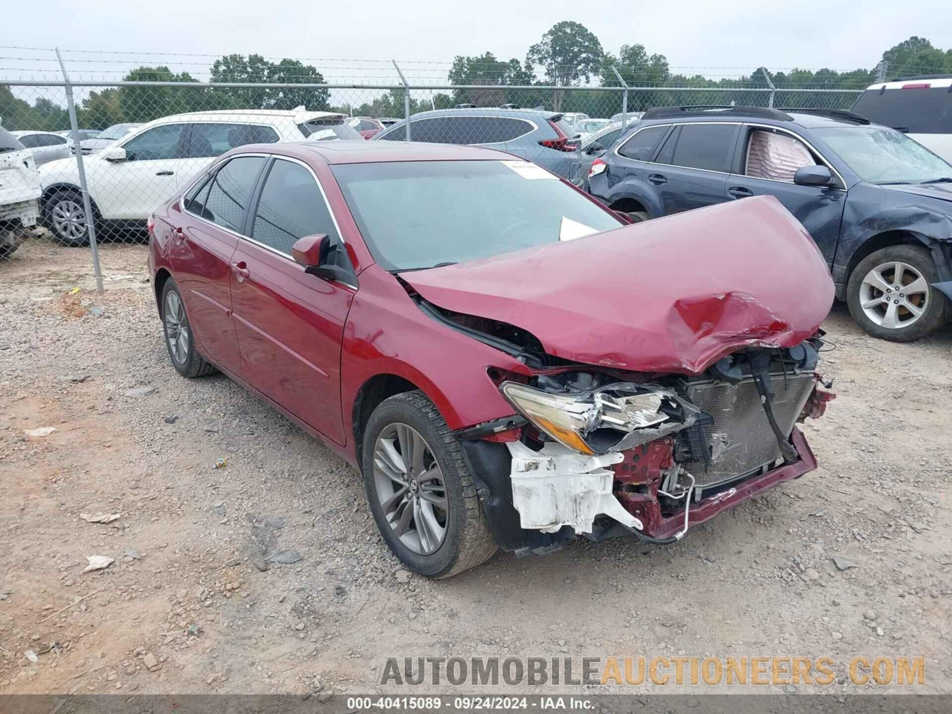 4T1BF1FK0HU645169 TOYOTA CAMRY 2017