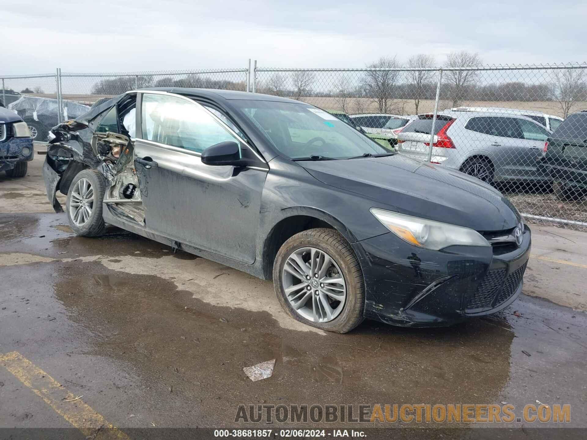 4T1BF1FK0HU662733 TOYOTA CAMRY 2017