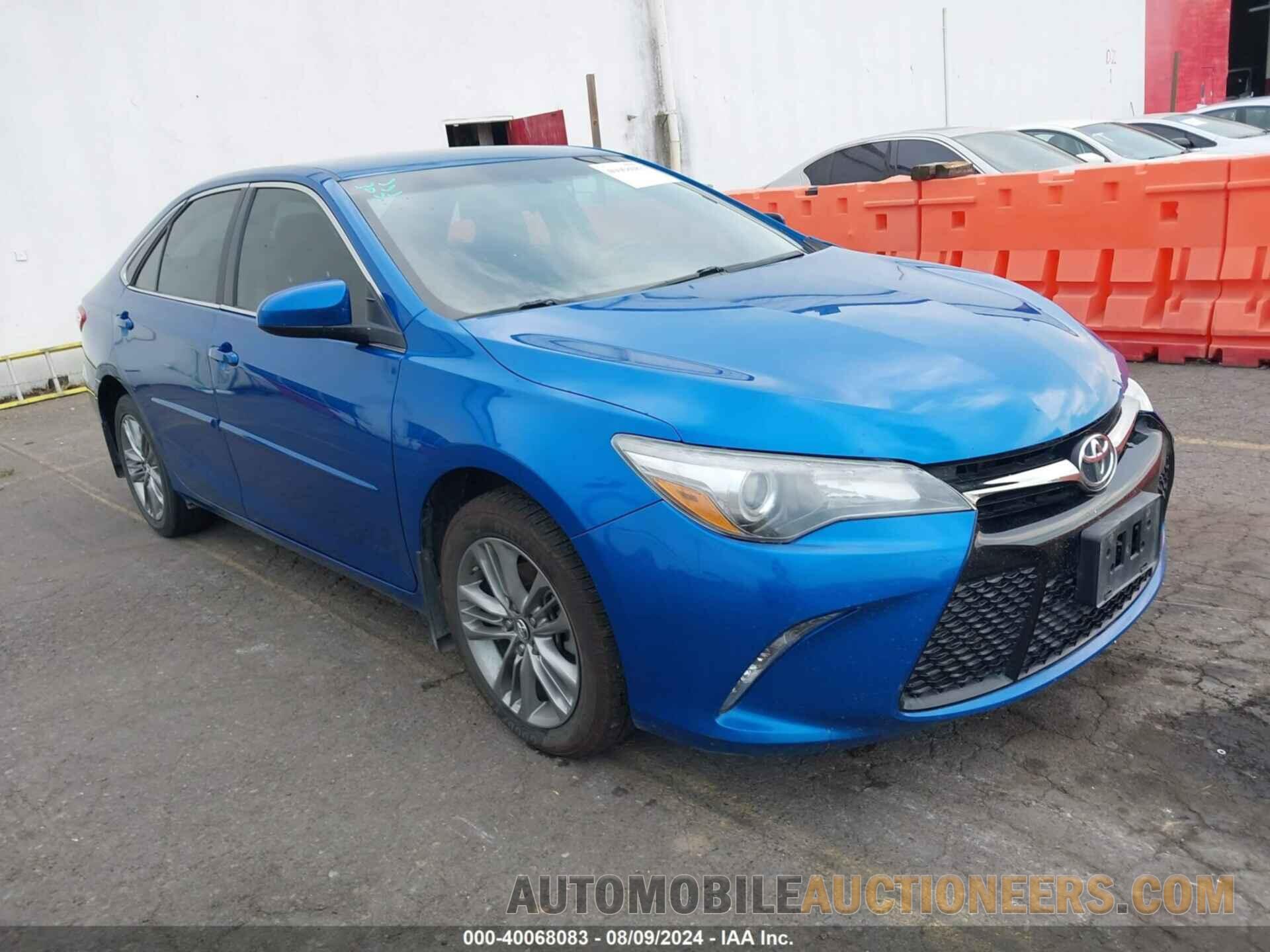 4T1BF1FK0HU675899 TOYOTA CAMRY 2017