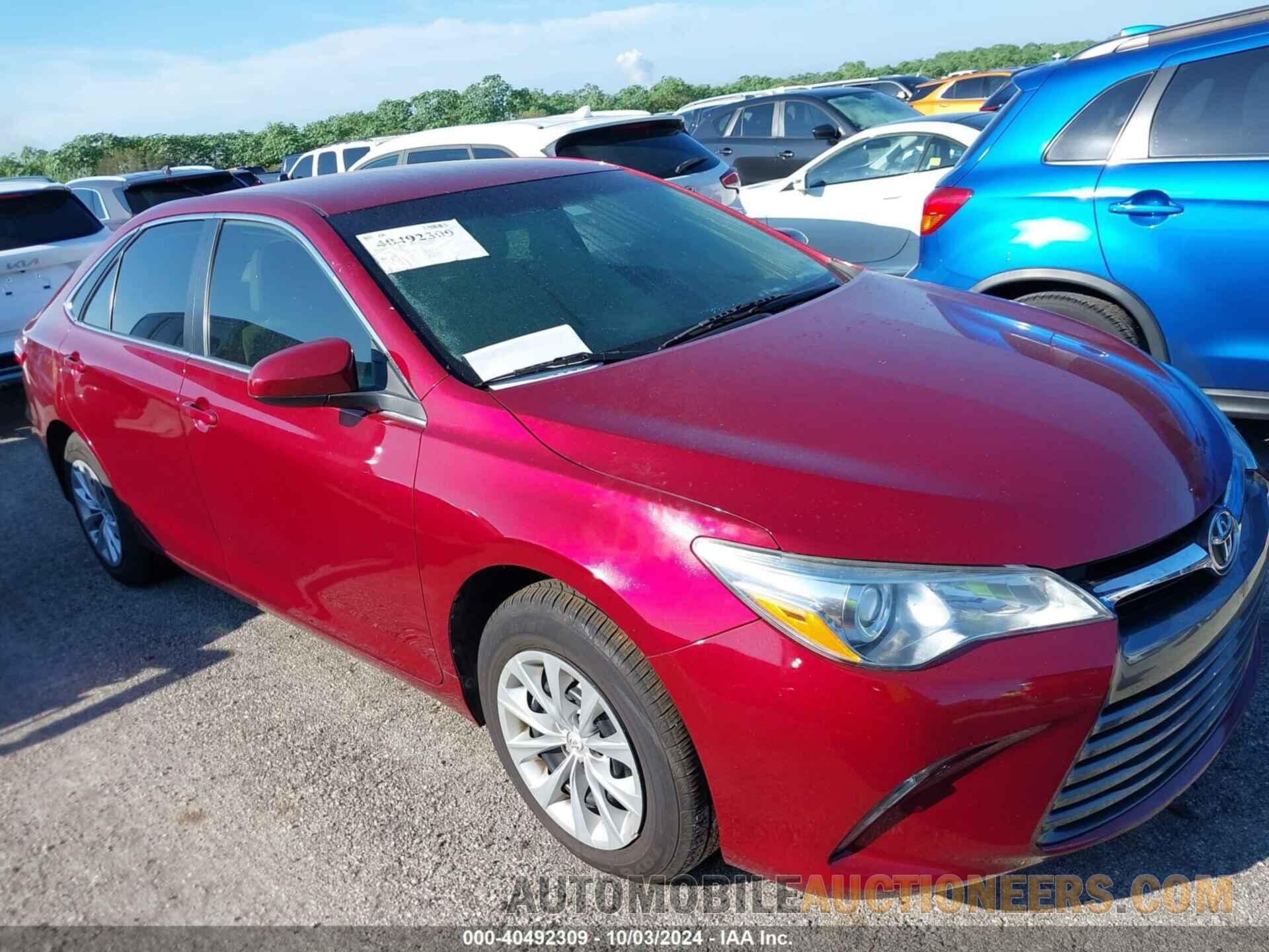 4T1BF1FK0HU676261 TOYOTA CAMRY 2017