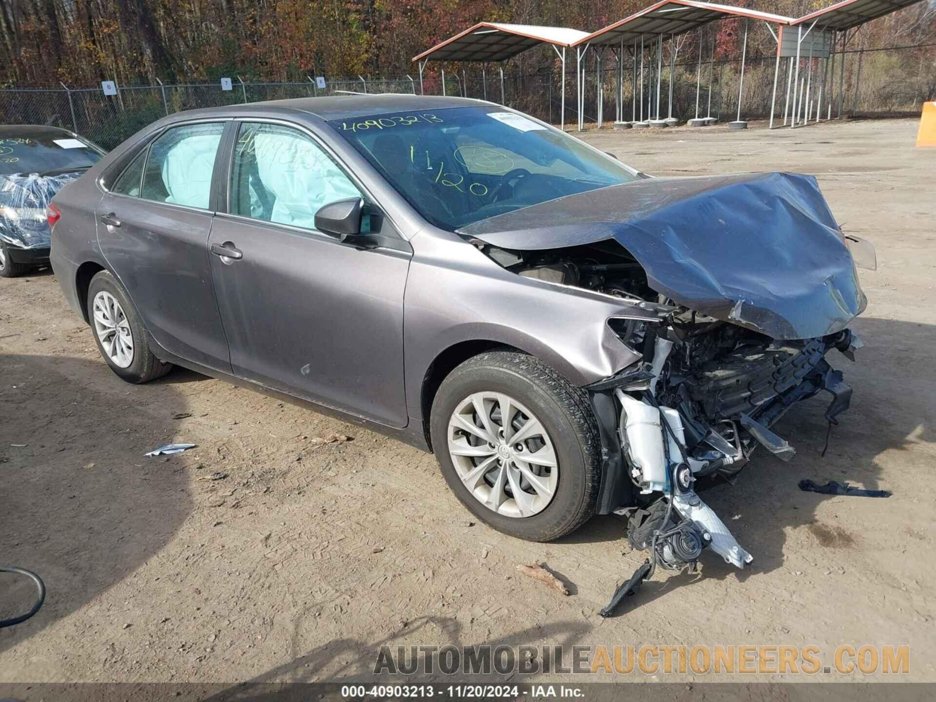 4T1BF1FK0HU710781 TOYOTA CAMRY 2017