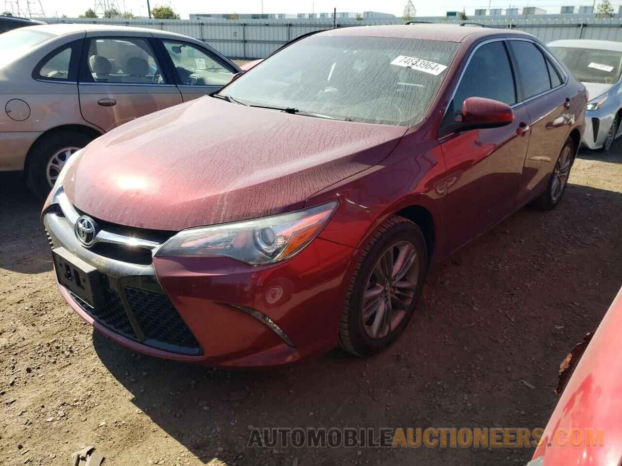 4T1BF1FK0HU740038 TOYOTA CAMRY 2017