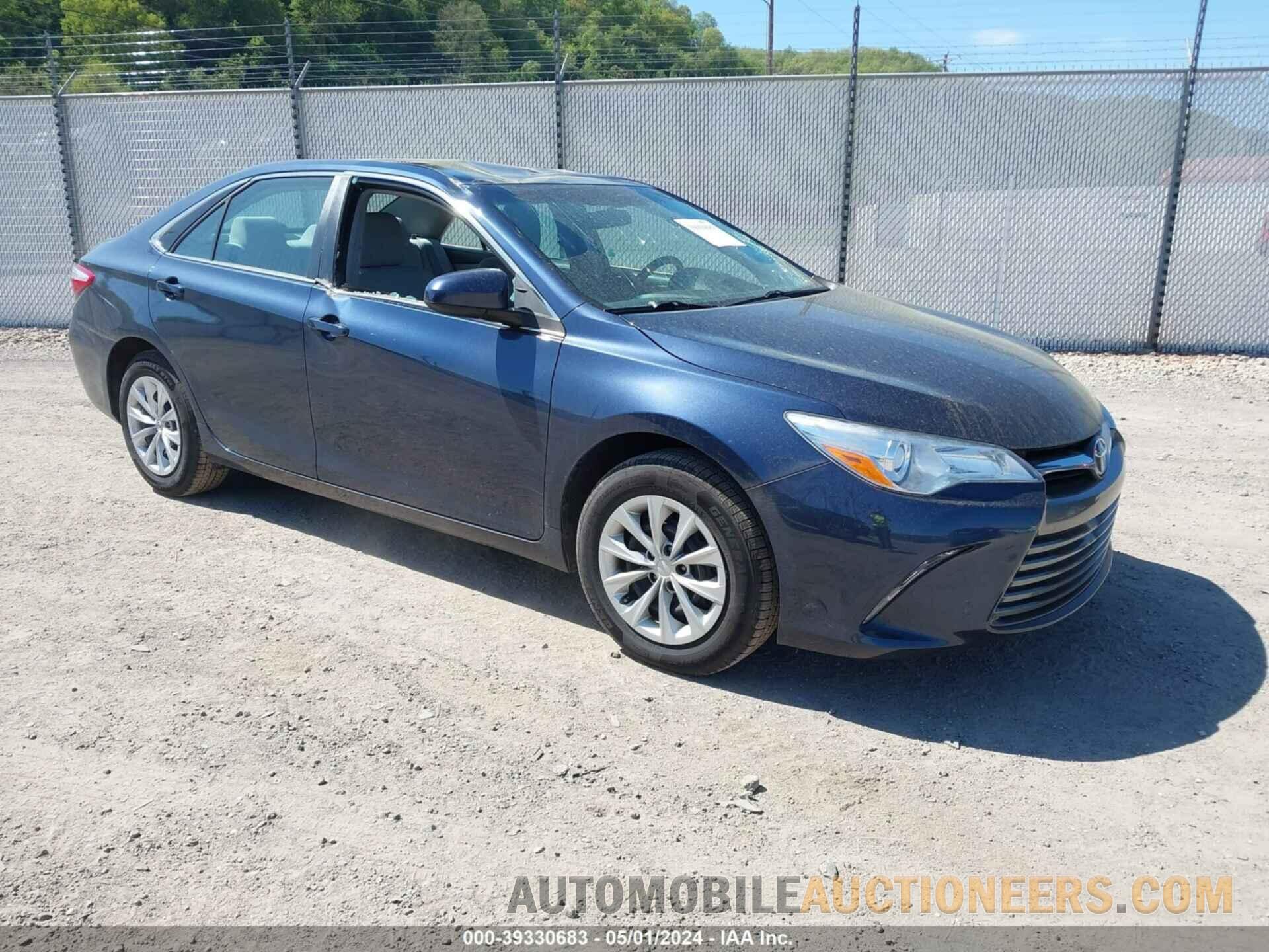 4T1BF1FK0HU752772 TOYOTA CAMRY 2017