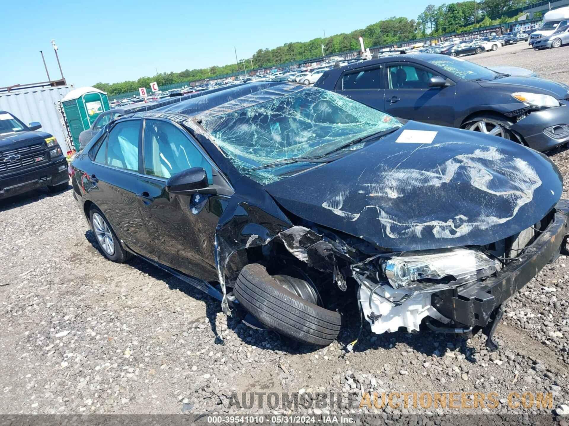 4T1BF1FK0HU775162 TOYOTA CAMRY 2017