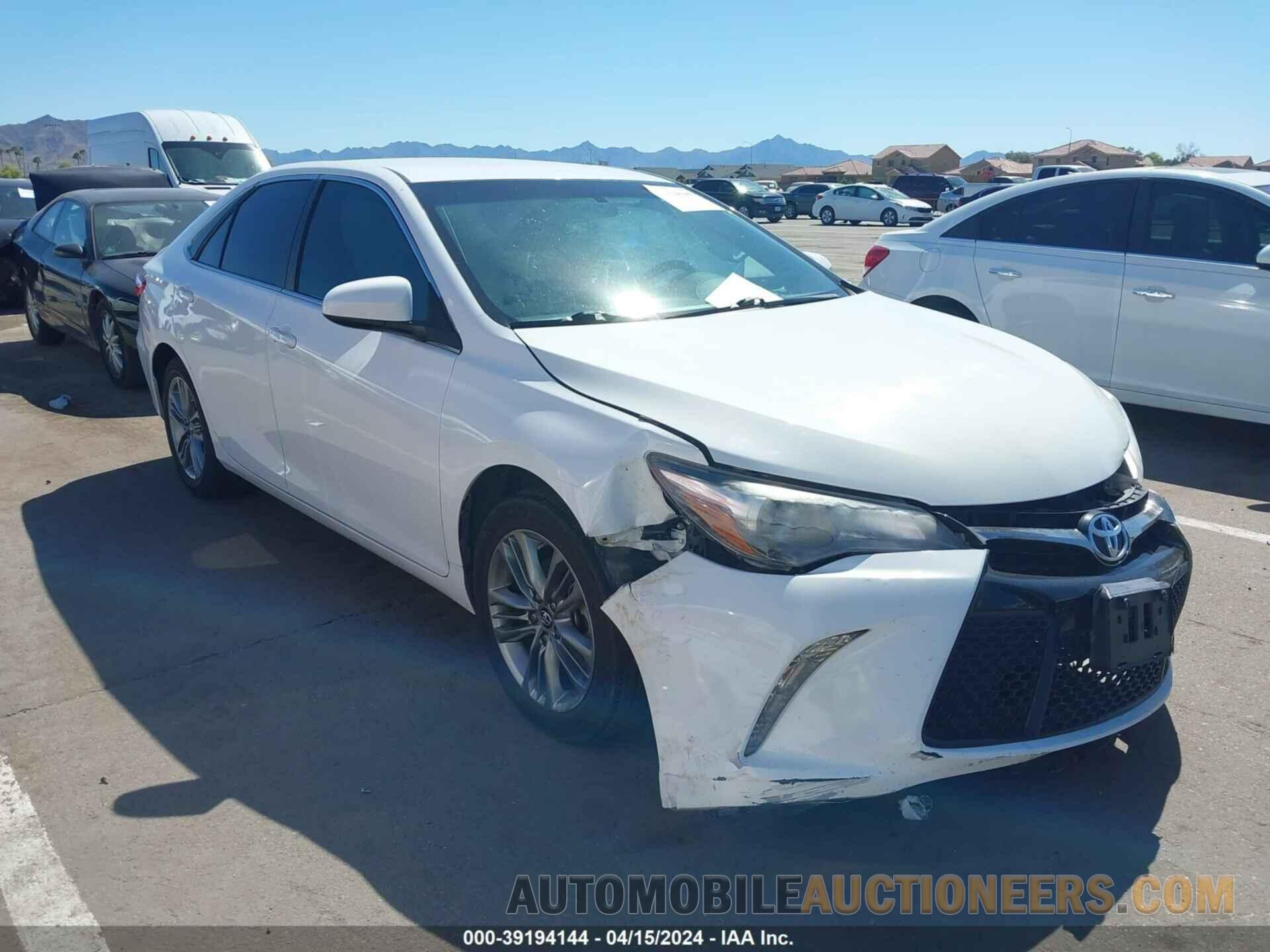 4T1BF1FK0HU812680 TOYOTA CAMRY 2017