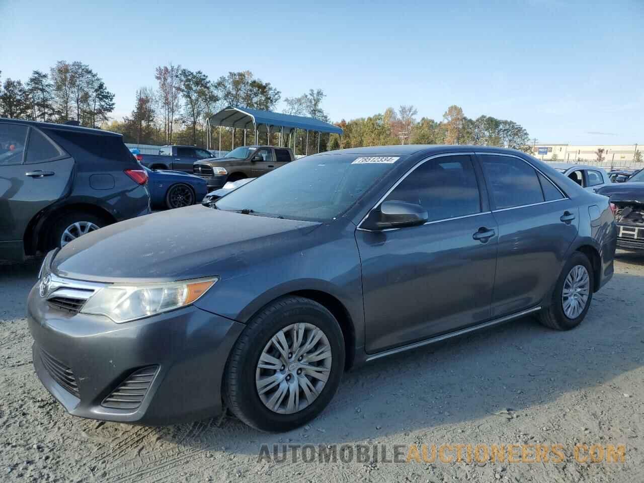 4T1BF1FK1CU176053 TOYOTA CAMRY 2012