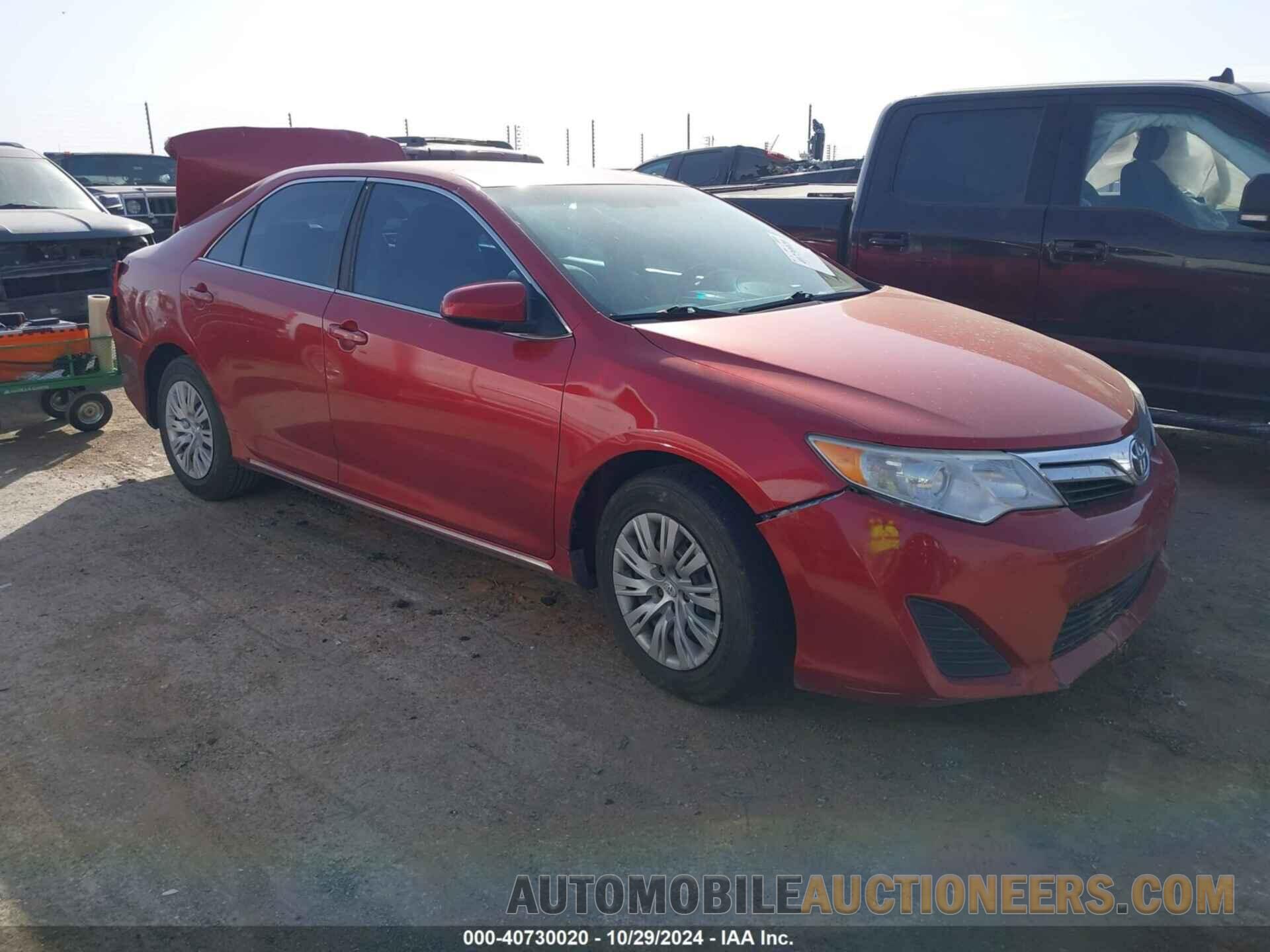 4T1BF1FK1CU545882 TOYOTA CAMRY 2012