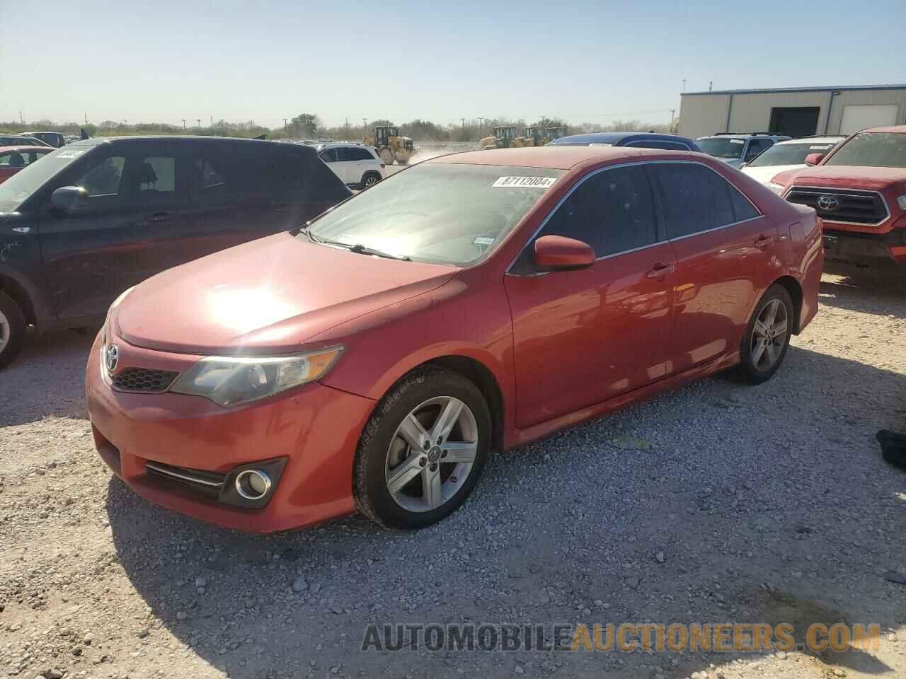 4T1BF1FK1CU601545 TOYOTA CAMRY 2012