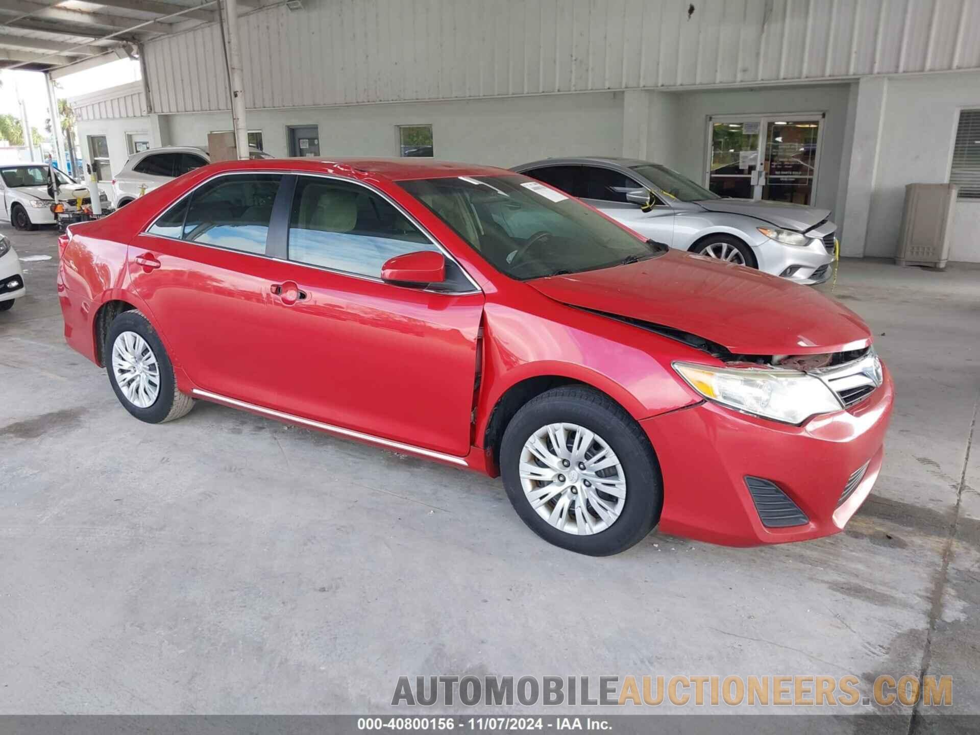 4T1BF1FK1CU626669 TOYOTA CAMRY 2012