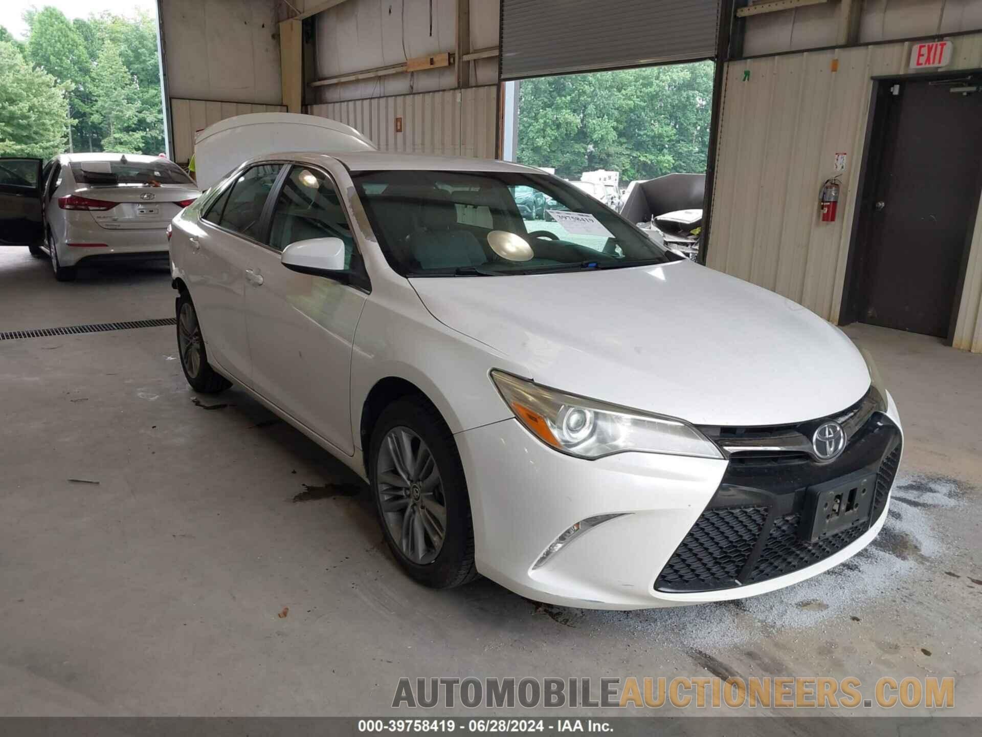 4T1BF1FK1FU059240 TOYOTA CAMRY 2015