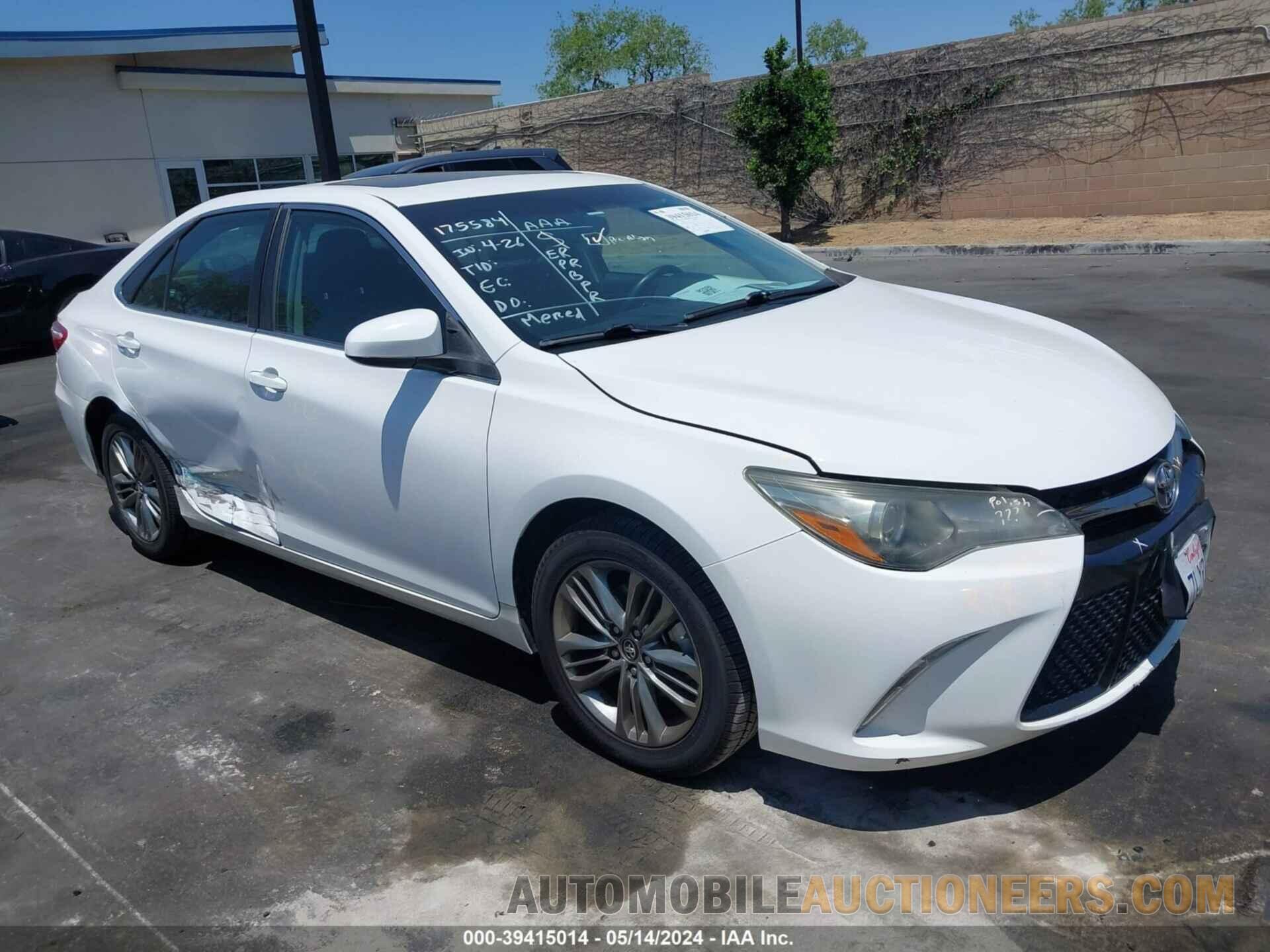 4T1BF1FK1FU075325 TOYOTA CAMRY 2015