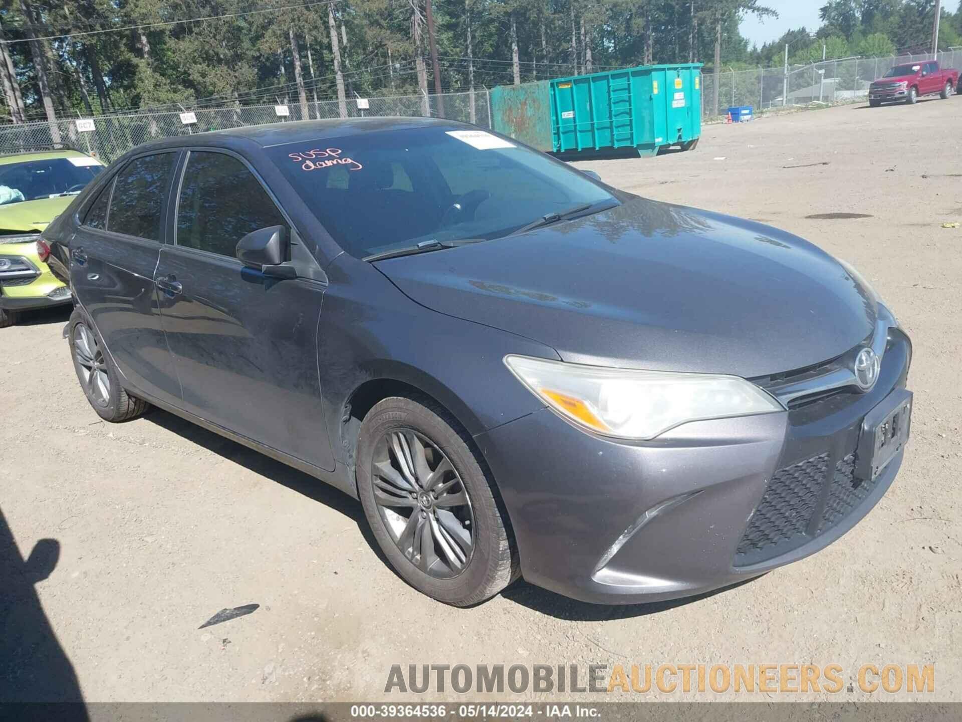 4T1BF1FK1FU085532 TOYOTA CAMRY 2015