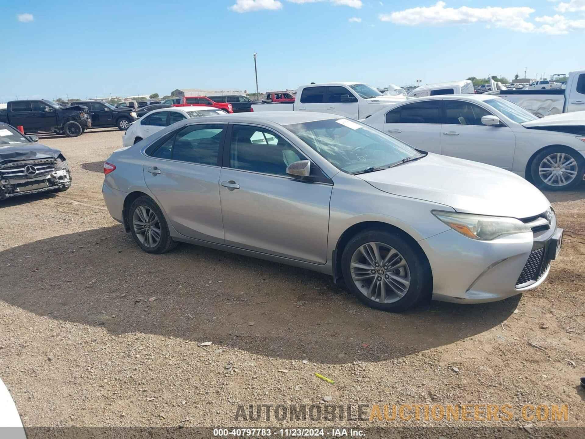 4T1BF1FK1FU899406 TOYOTA CAMRY 2015