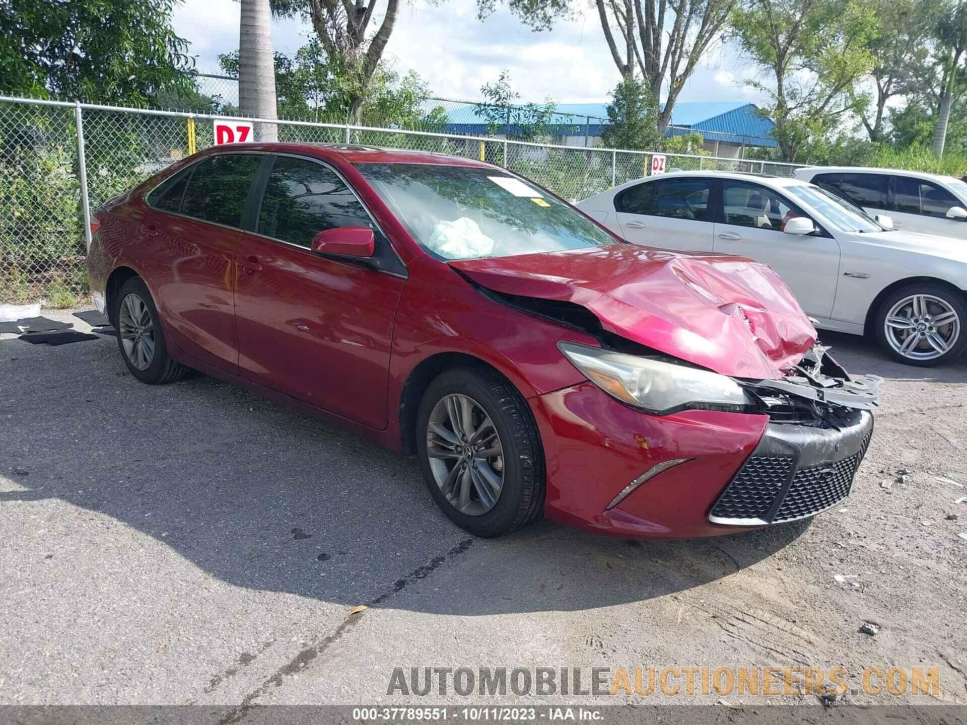 4T1BF1FK1FU942741 TOYOTA CAMRY 2015