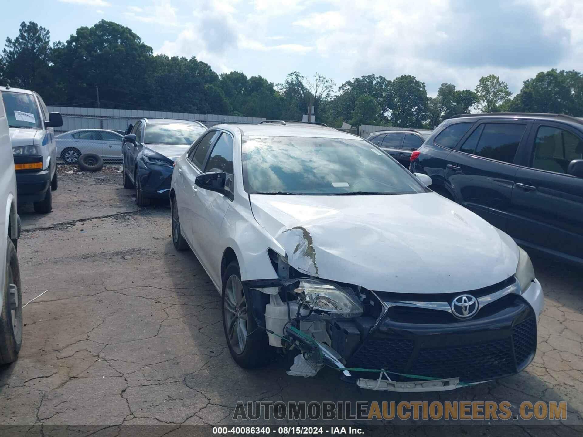 4T1BF1FK1GU125447 TOYOTA CAMRY 2016