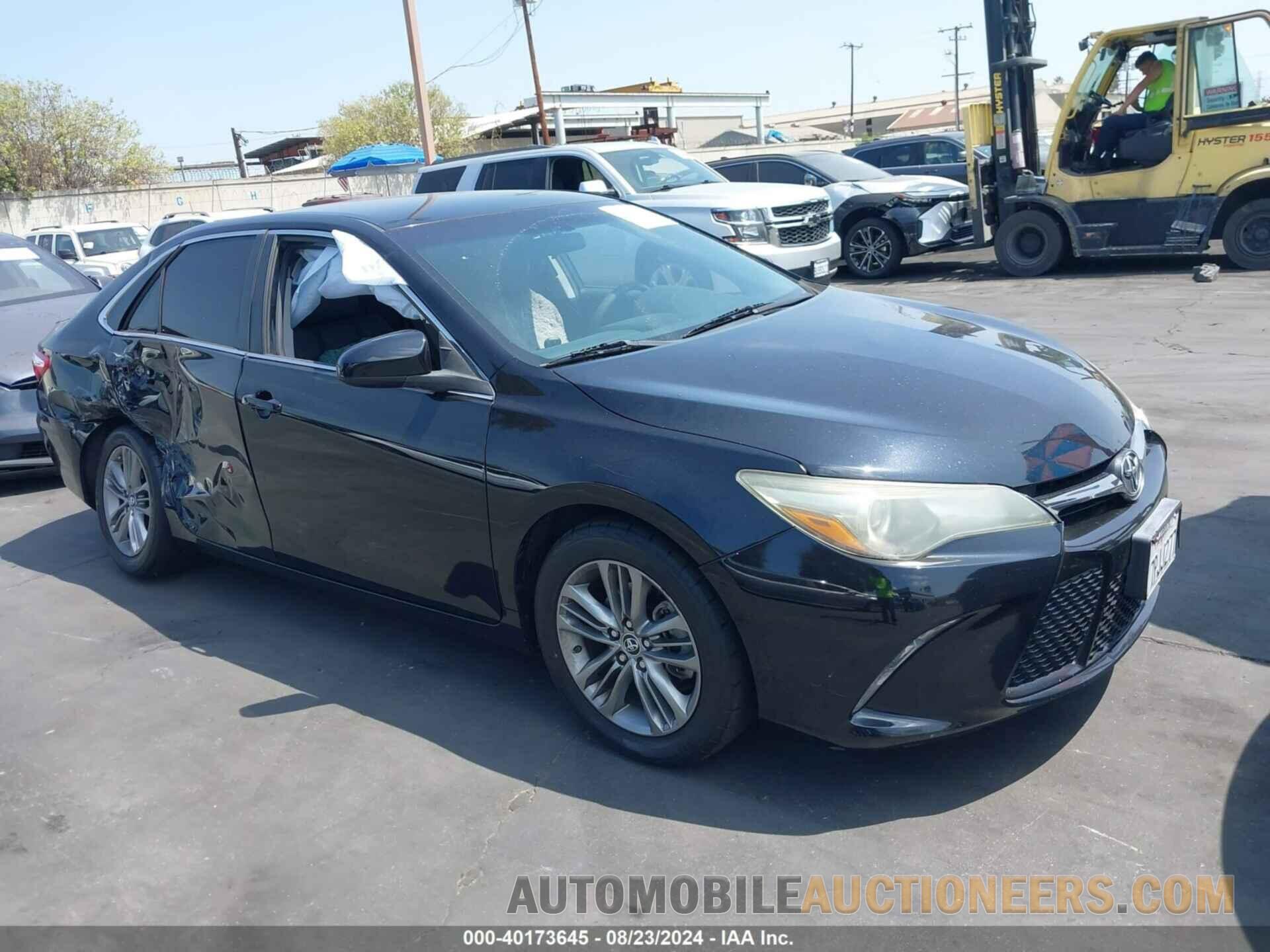 4T1BF1FK1GU163289 TOYOTA CAMRY 2016