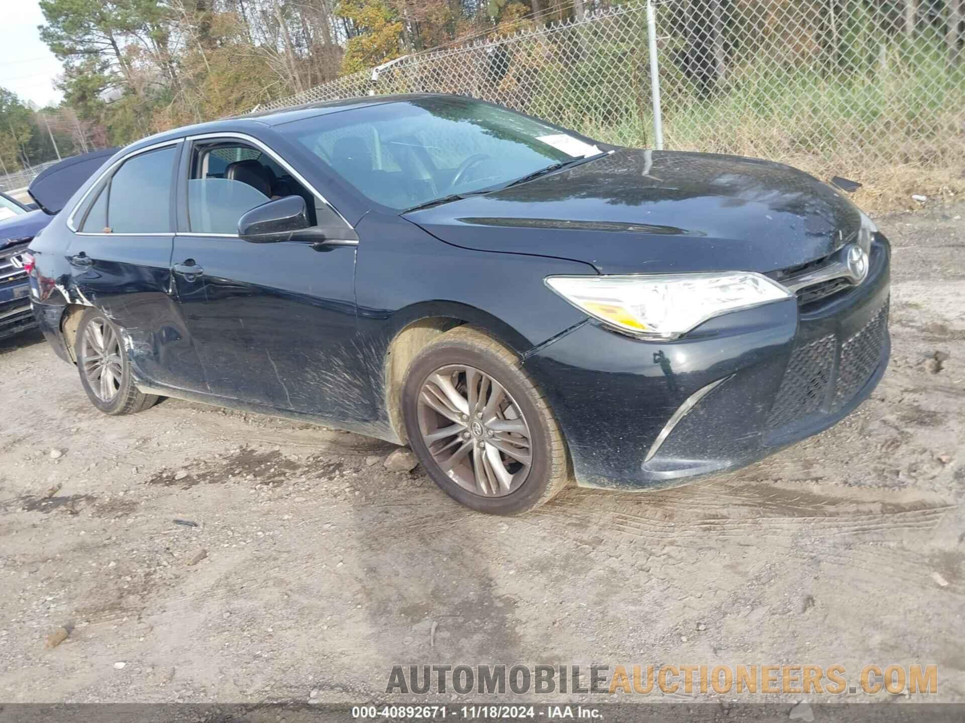 4T1BF1FK1GU184756 TOYOTA CAMRY 2016