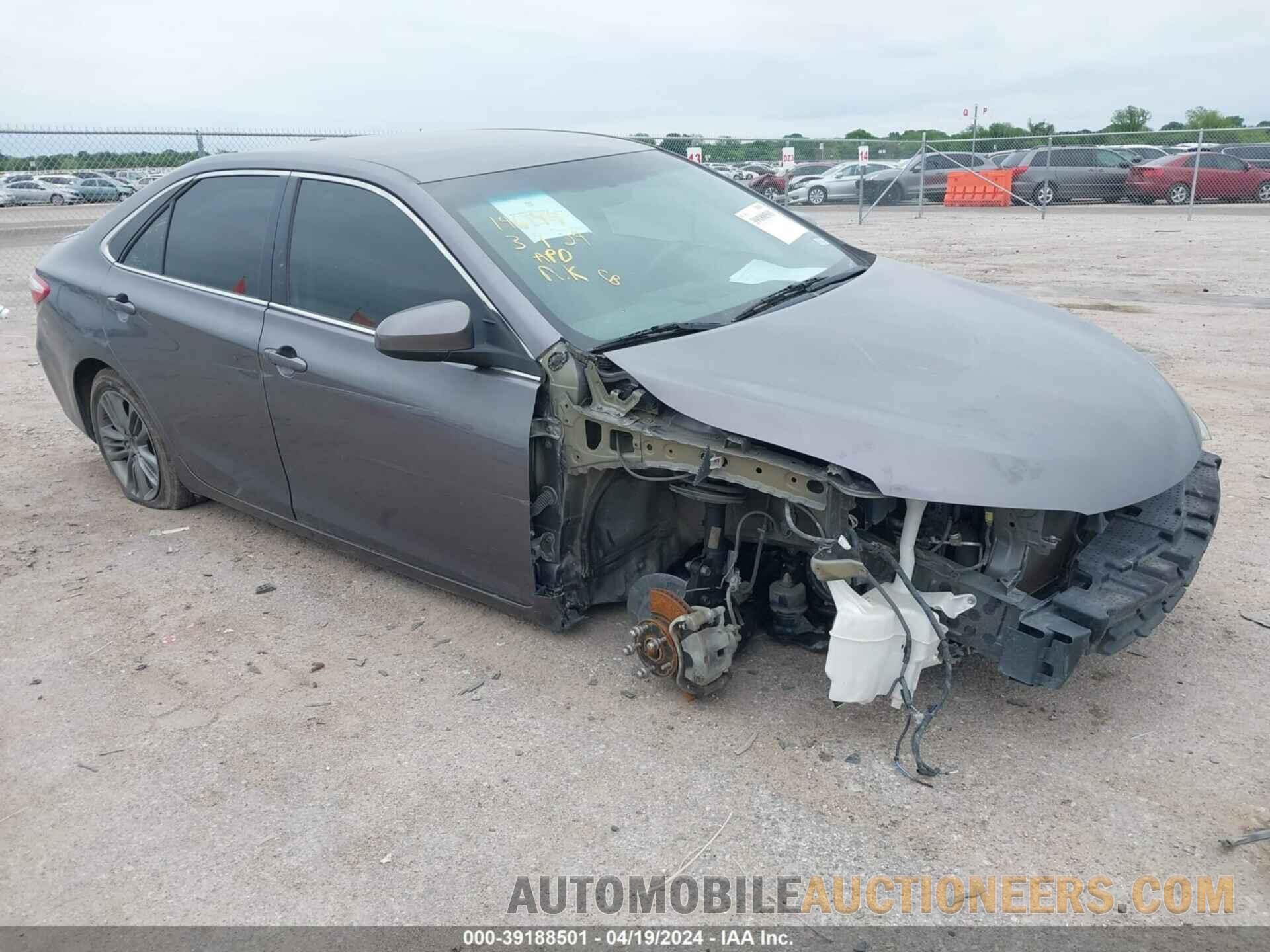 4T1BF1FK1GU216749 TOYOTA CAMRY 2016