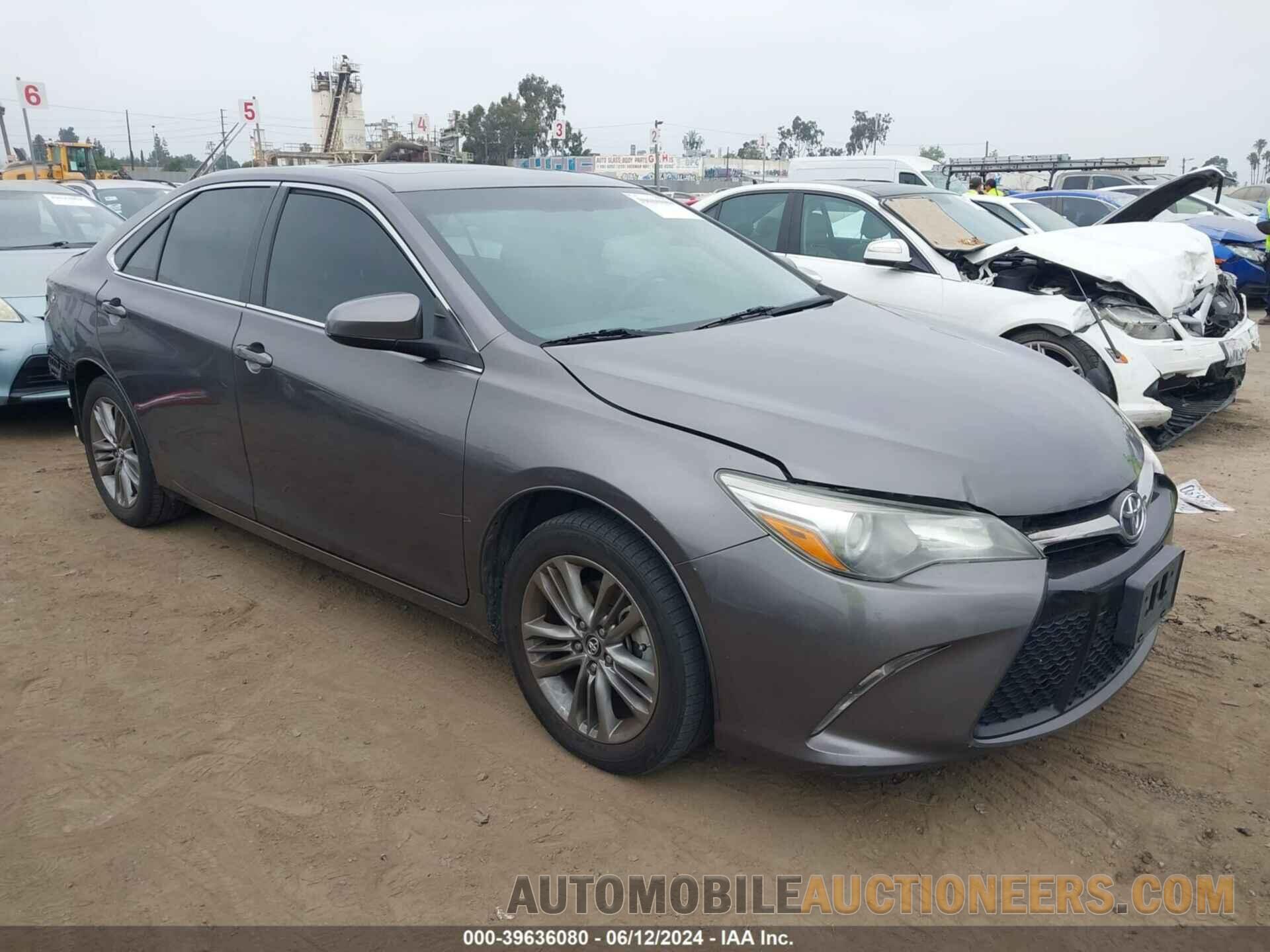 4T1BF1FK1GU254837 TOYOTA CAMRY 2016