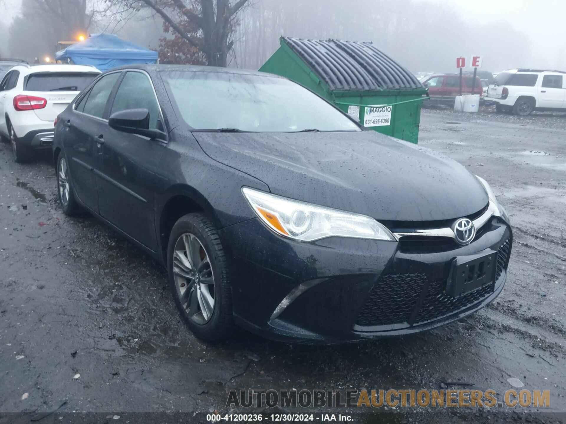 4T1BF1FK1GU261643 TOYOTA CAMRY 2016