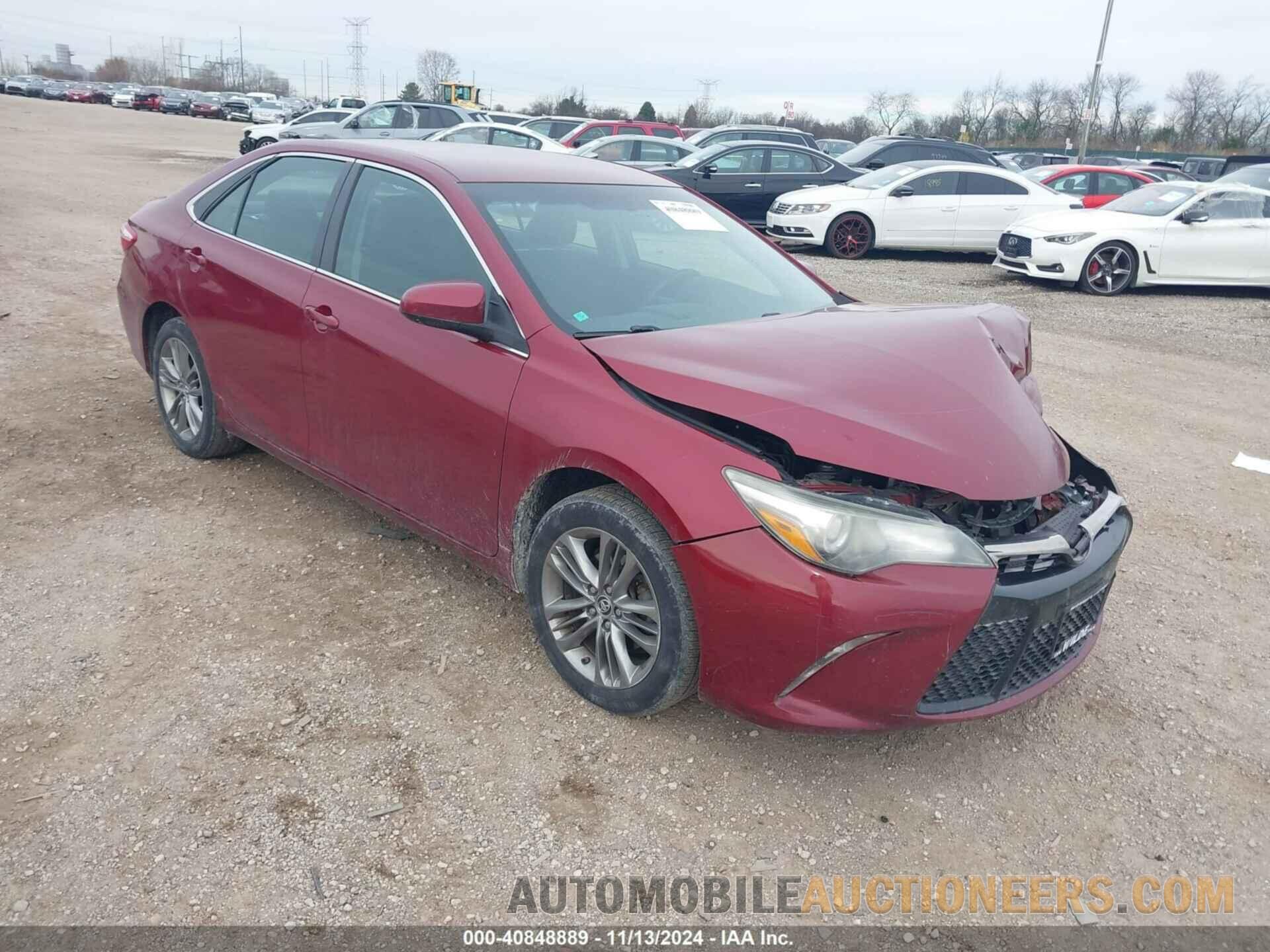 4T1BF1FK1GU500866 TOYOTA CAMRY 2016