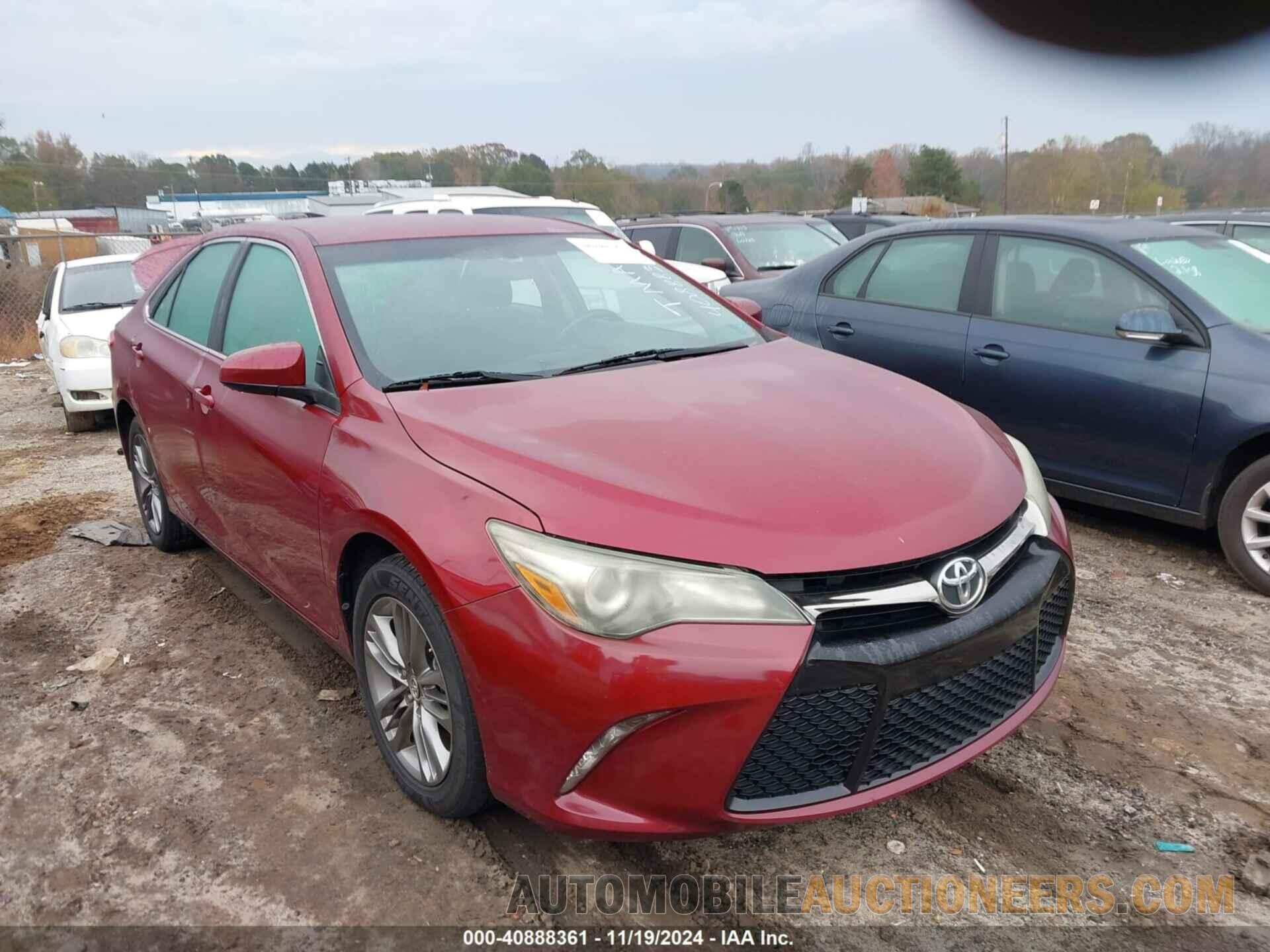 4T1BF1FK1GU505484 TOYOTA CAMRY 2016