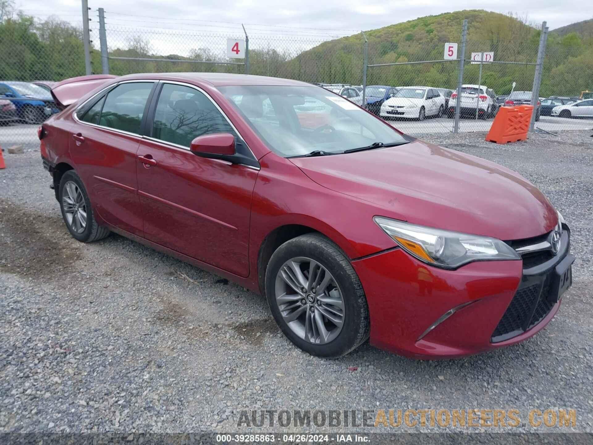 4T1BF1FK1GU526755 TOYOTA CAMRY 2016