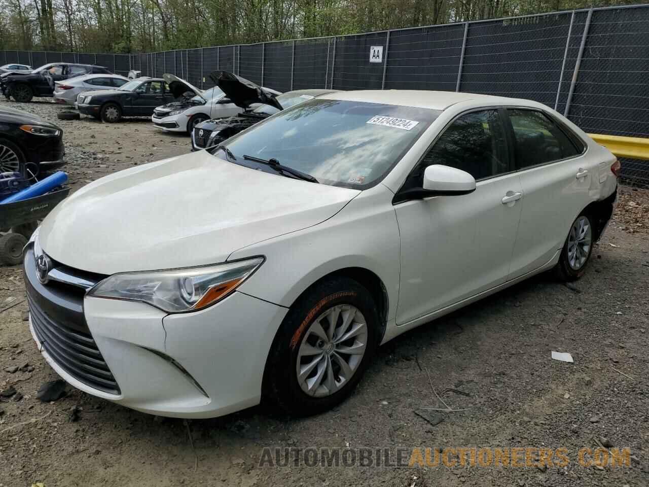 4T1BF1FK1GU586907 TOYOTA CAMRY 2016