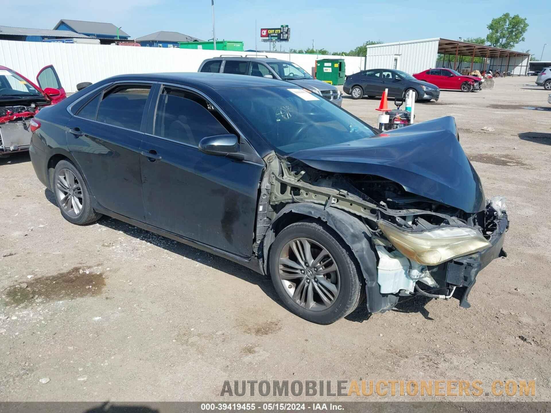 4T1BF1FK1GU596353 TOYOTA CAMRY 2016