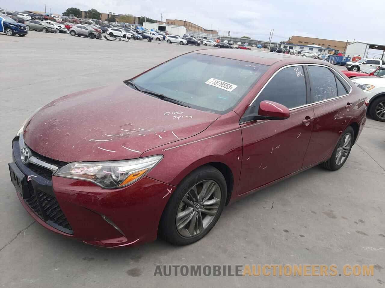 4T1BF1FK1GU603222 TOYOTA CAMRY 2016