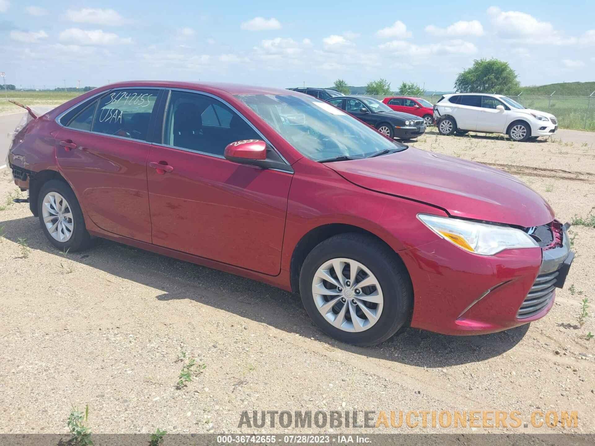 4T1BF1FK1GU609487 TOYOTA CAMRY 2016