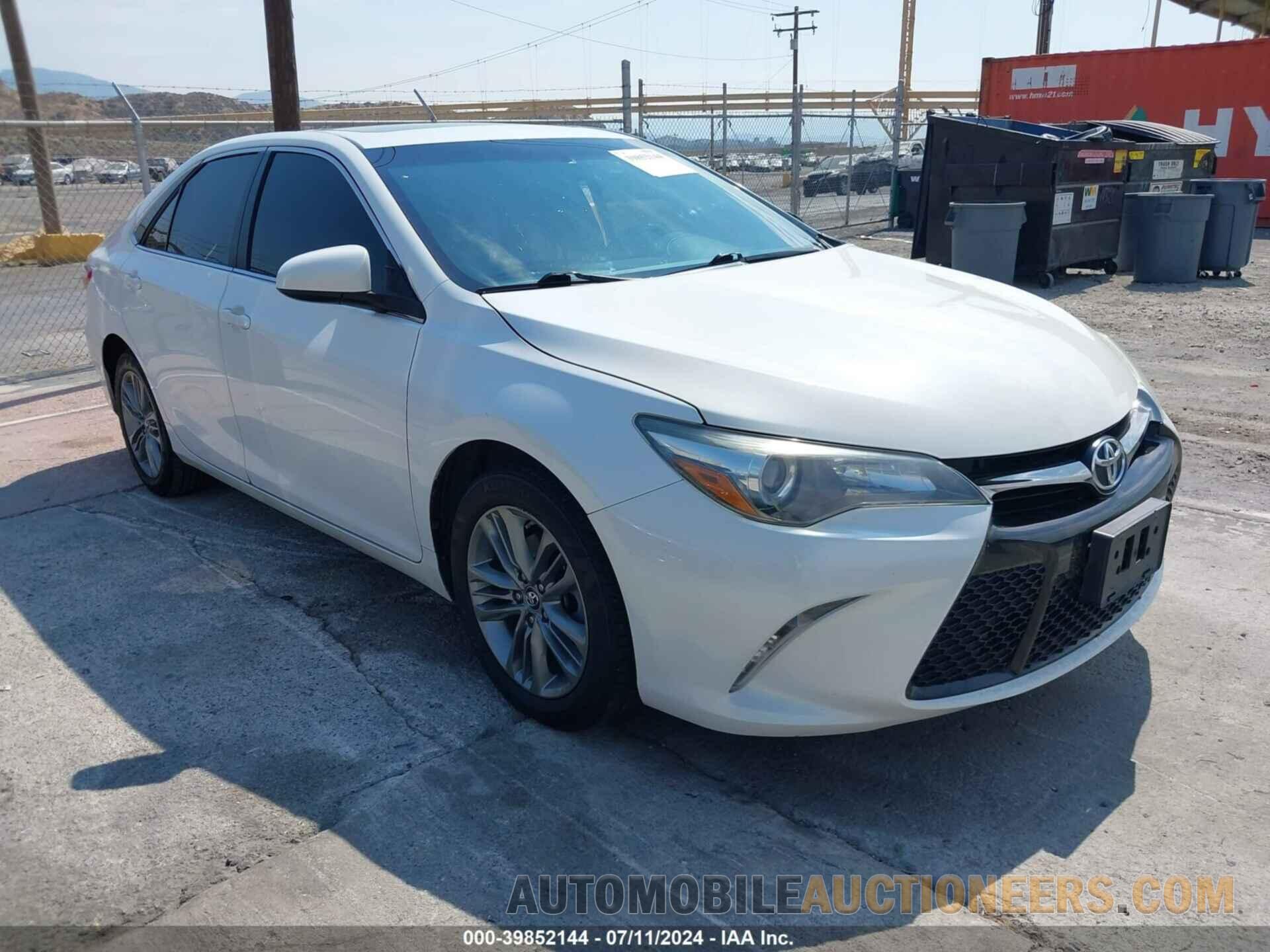 4T1BF1FK1HU292585 TOYOTA CAMRY 2017