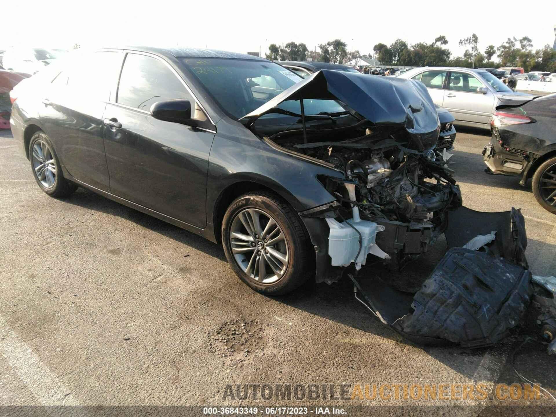 4T1BF1FK1HU299262 TOYOTA CAMRY 2017