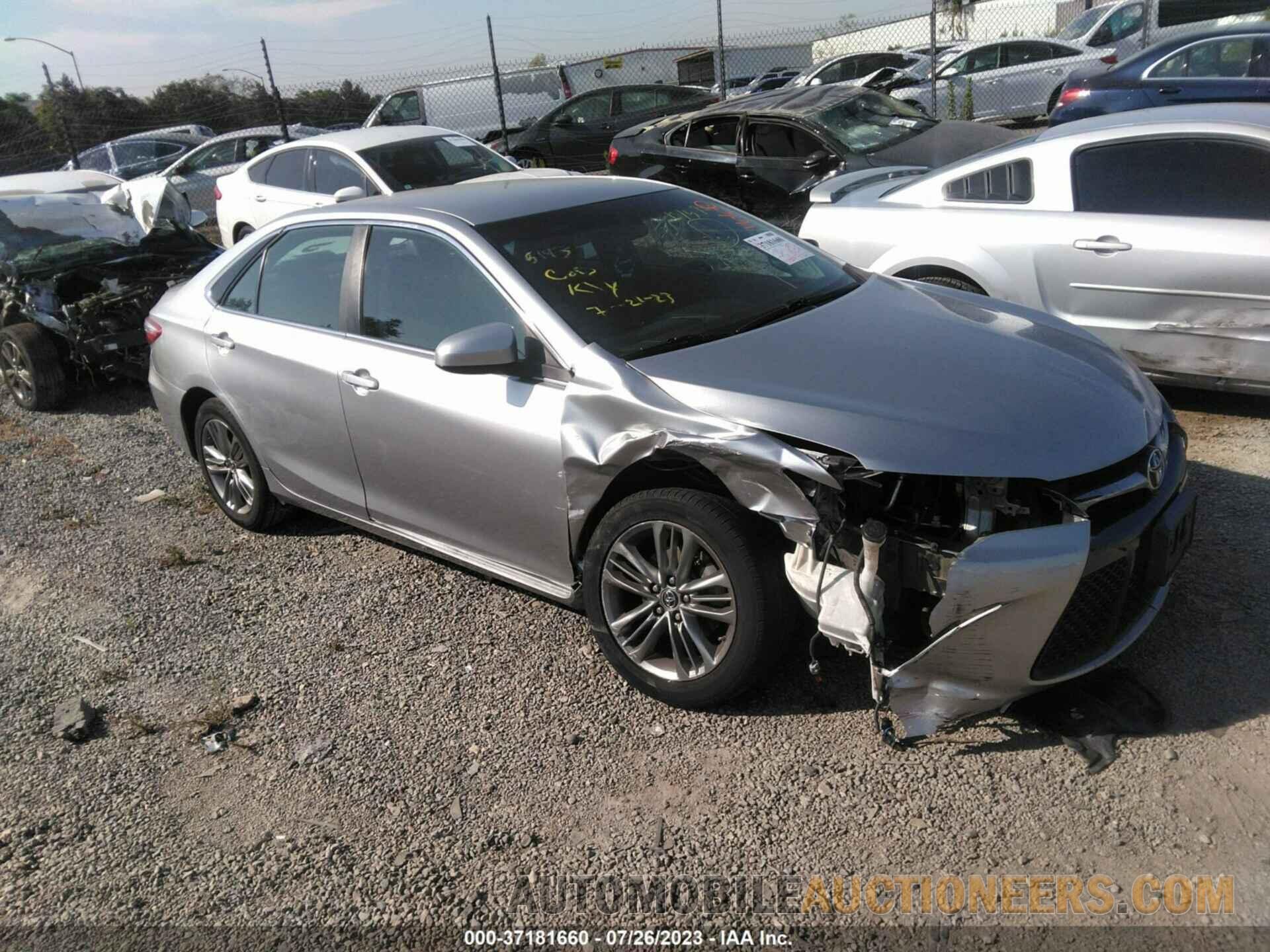 4T1BF1FK1HU393240 TOYOTA CAMRY 2017