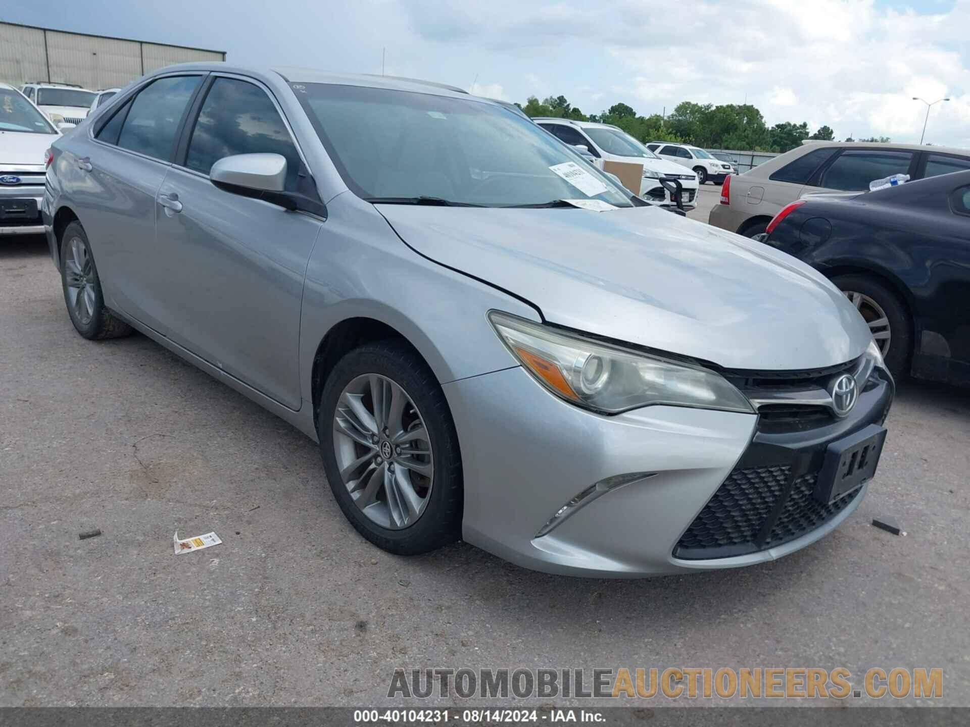 4T1BF1FK1HU632124 TOYOTA CAMRY 2017