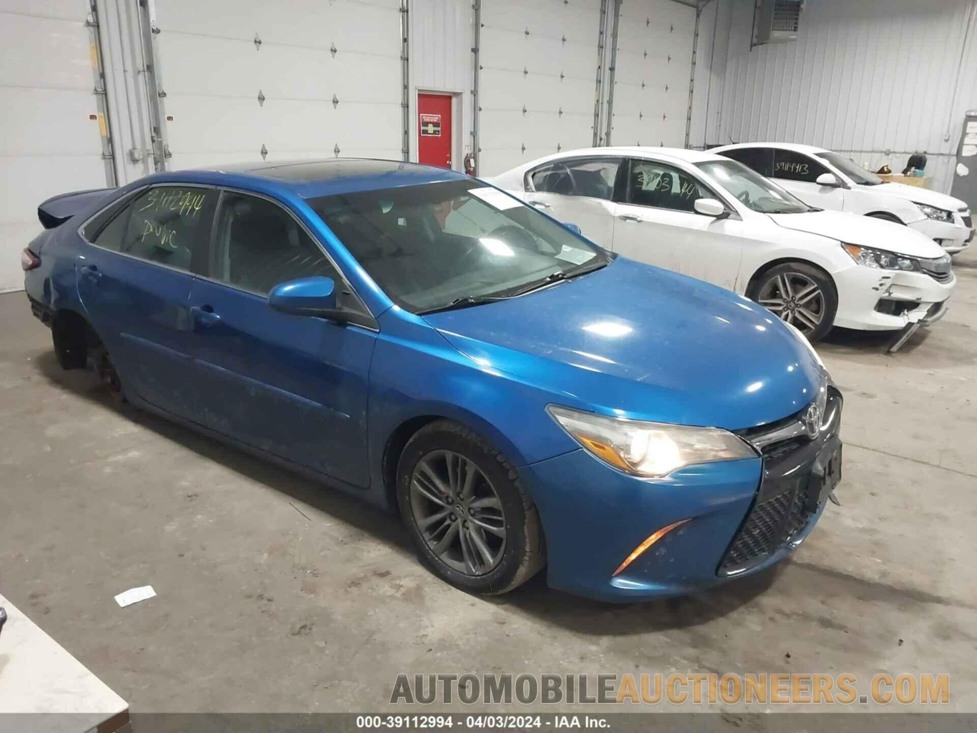 4T1BF1FK1HU637727 TOYOTA CAMRY 2017