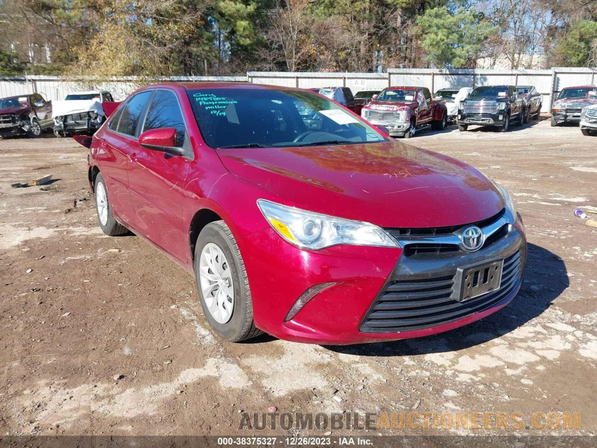 4T1BF1FK1HU651899 TOYOTA CAMRY 2017