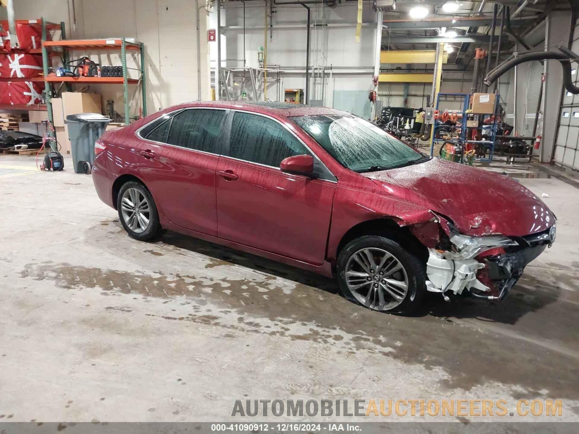 4T1BF1FK1HU654382 TOYOTA CAMRY 2017